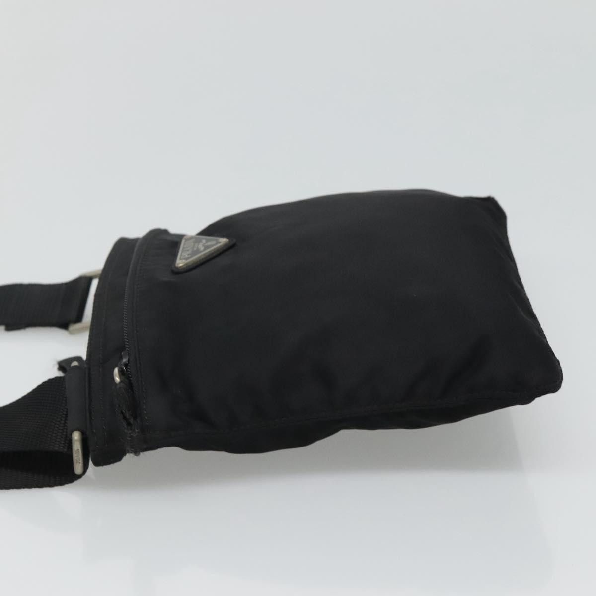 Prada Tessuto Black Synthetic Shoulder Bag (Pre-Owned) Size ONE SIZE - 4 Thumbnail