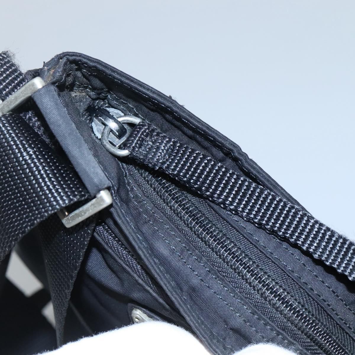 Prada Tessuto Black Synthetic Shoulder Bag (Pre-Owned) Size ONE SIZE - 8 Thumbnail
