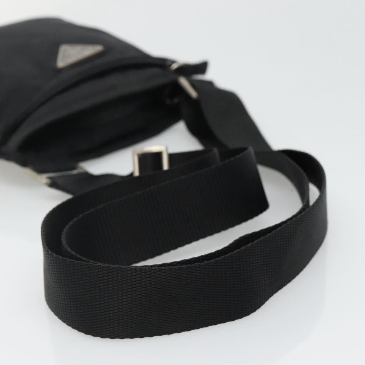 Prada Tessuto Black Synthetic Shoulder Bag (Pre-Owned) Size ONE SIZE - 5 Thumbnail