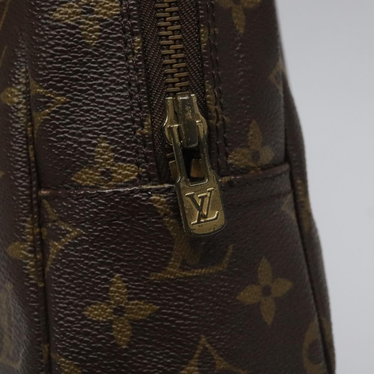 Louis Vuitton Trousse Toilette 28 Brown Canvas Clutch Bag (Pre-Owned) Size ONE SIZE - 8 Thumbnail