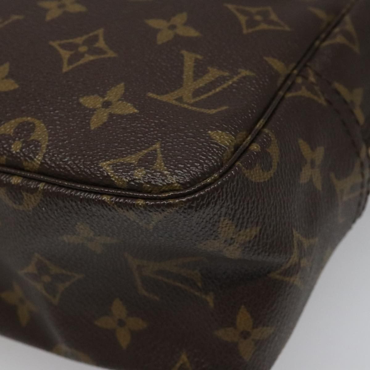 Louis Vuitton Trousse Toilette 28 Brown Canvas Clutch Bag (Pre-Owned) Size ONE SIZE - 14 Thumbnail