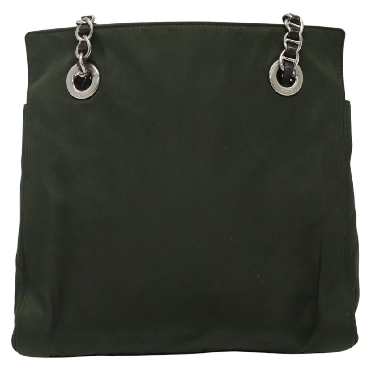 Prada Tessuto Khaki Synthetic Shoulder Bag (Pre-Owned) Size ONE SIZE - 2 Thumbnail