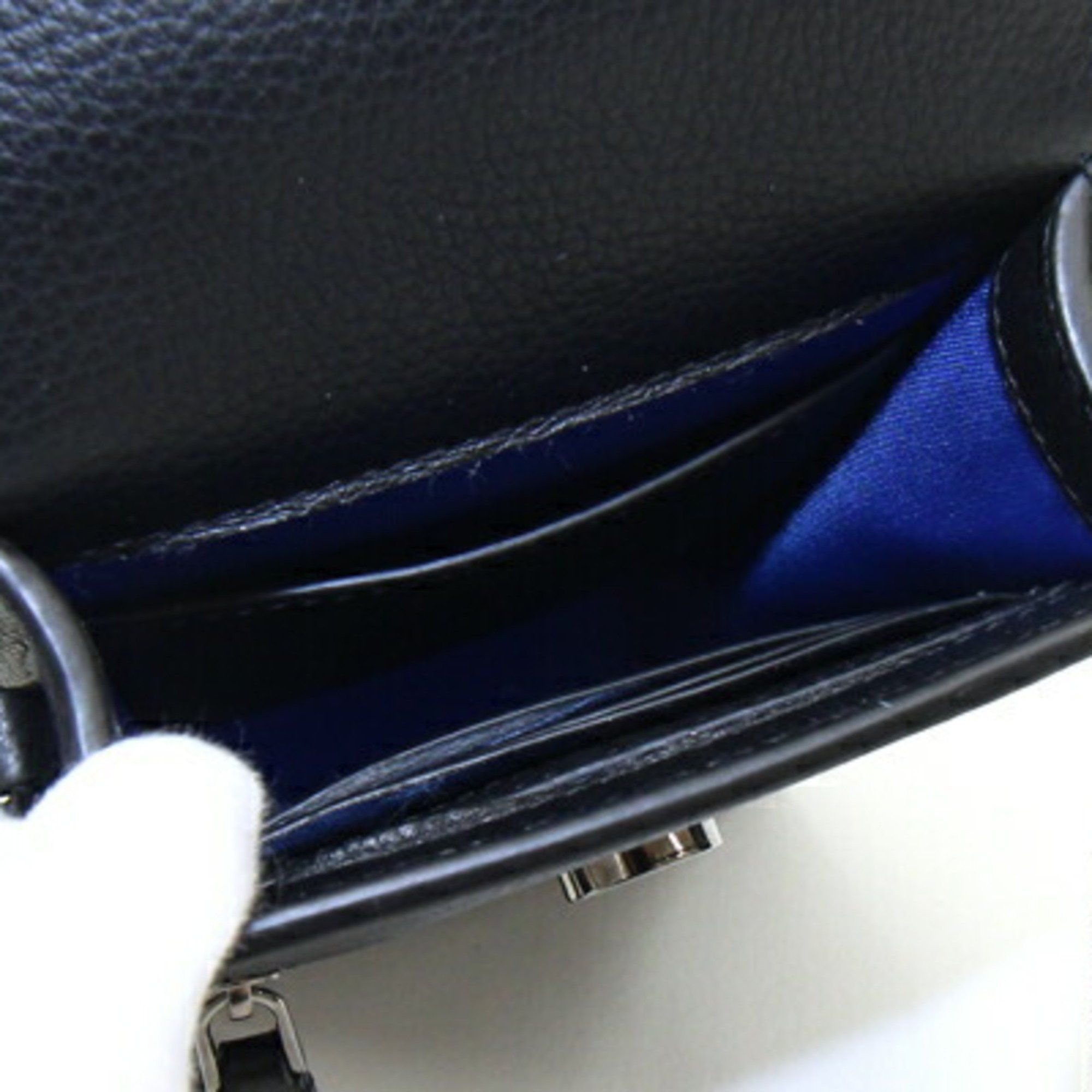 Bvlgari BVLGARI Shoulder Bag Man 292326 Black Leather Pochette Men's Size ONE SIZE - 3 Thumbnail