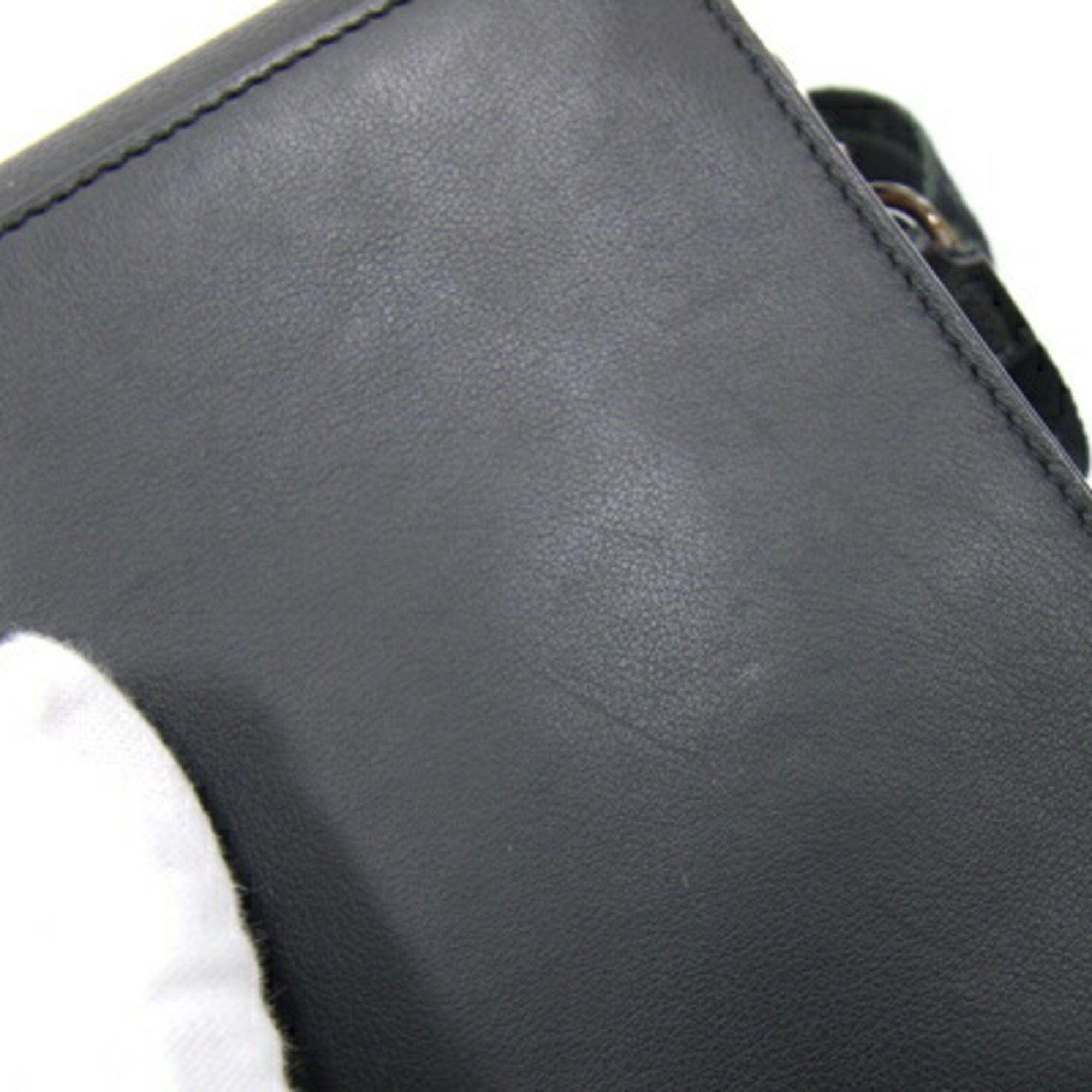 Bvlgari BVLGARI Shoulder Bag Man 292326 Black Leather Pochette Men's Size ONE SIZE - 5 Thumbnail