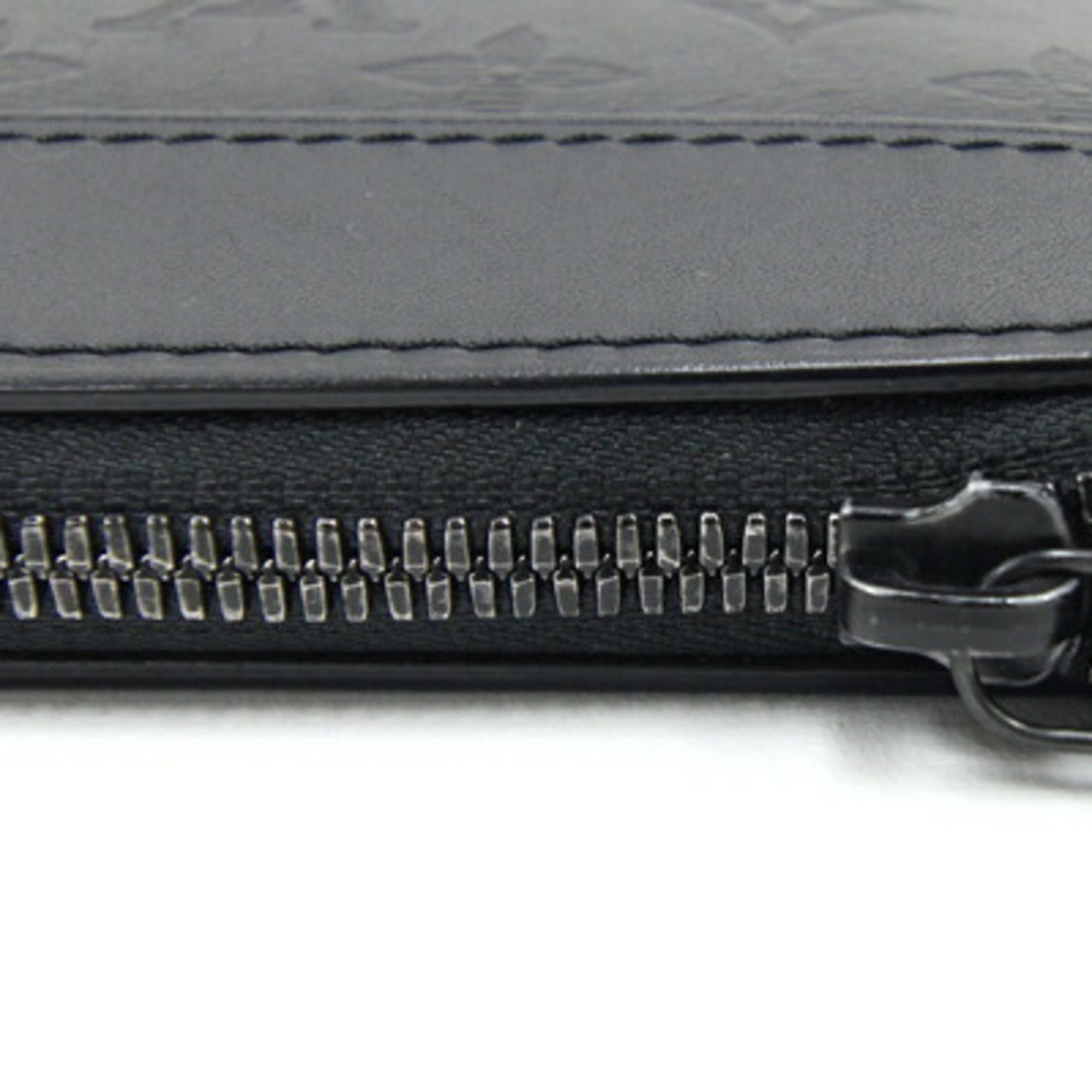 Louis Vuitton Louis Vuitton Clutch Bag Monogram Shadow Pochette Discovery M62903 Noir Pouch Document Case Second Black Men's LOUIS VUITTON Size ONE SIZE - 8 Thumbnail