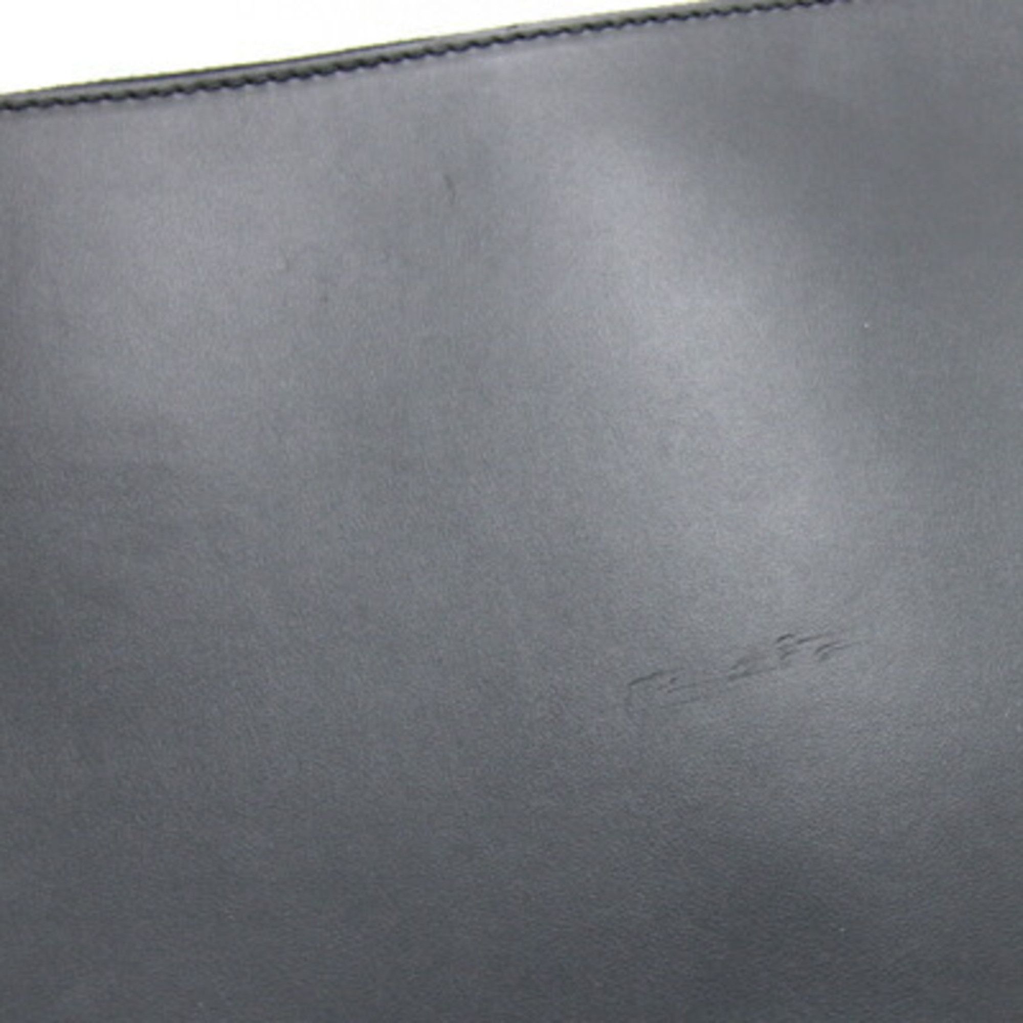 Dolce & Gabbana Dolce & Gabbana Clutch Bag Pouch Large Calfskin Relief BM2276 Black Leather Document Case Men's DOLCE GABBANA Size ONE SIZE - 5 Thumbnail