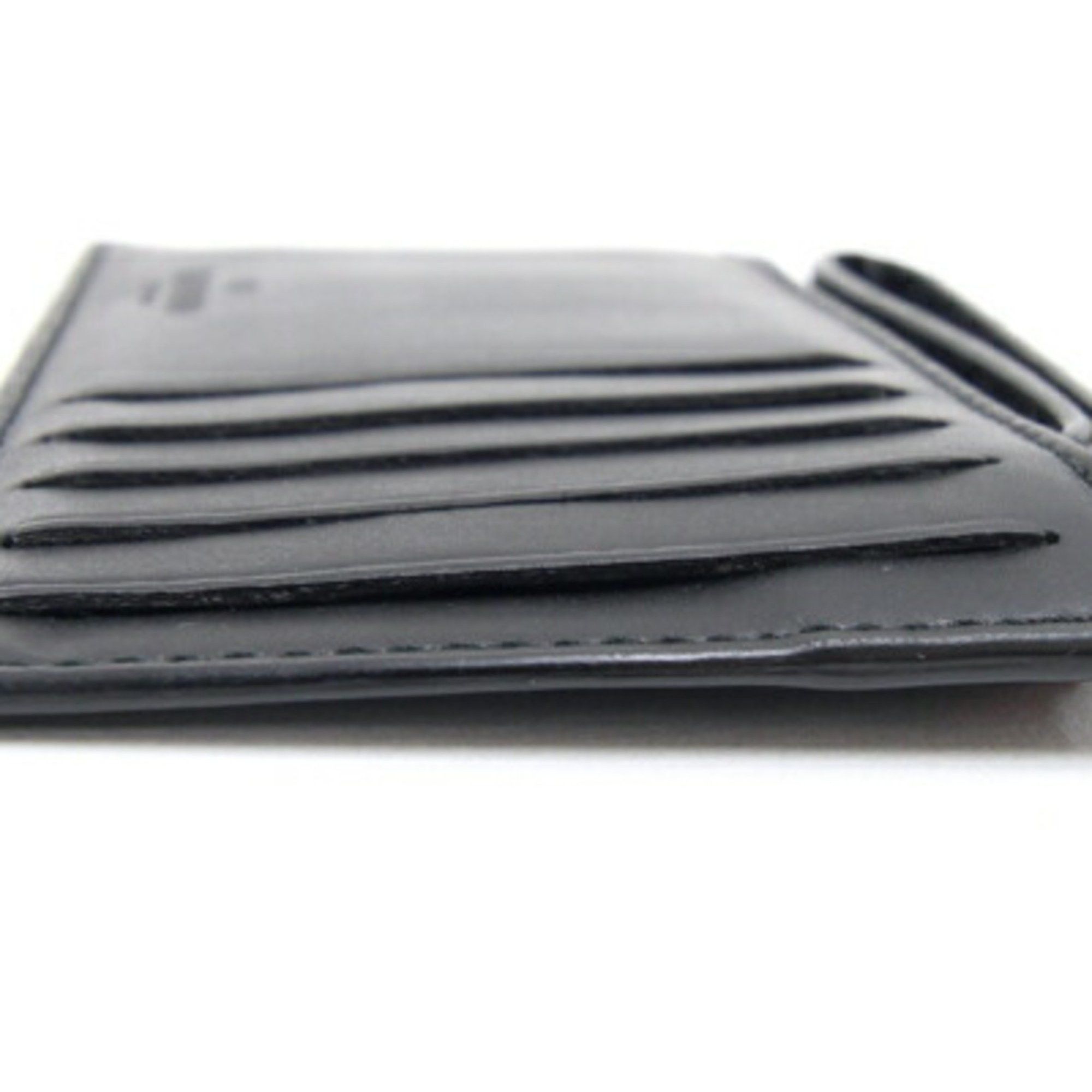 Valentino Valentino Coin Case TY2P0540LVN Black Neon Yellow Leather Fragment Card Wallet Men's VALENTINO Size ONE SIZE - 5 Thumbnail