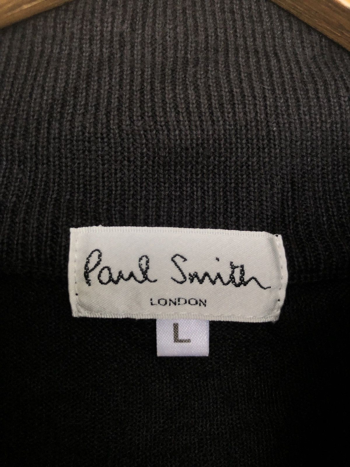 Paul Smith Paul Smith Middle Zipper Riri Thin Cotton Black Sweater Size US L / EU 52-54 / 3 - 4 Thumbnail