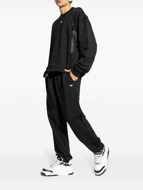 Diesel DIESEL Men Hoodies A149030GEAD 9XX BLACK Size US XL / EU 56 / 4 - 4 Thumbnail