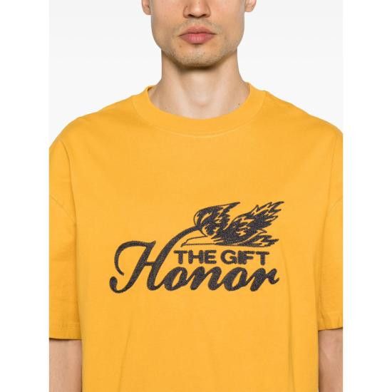 Honor the Gift HONOR THE GIFT Men T-Shirts HTG250145 YELLO YELLOW Size US XL / EU 56 / 4 - 4 Thumbnail