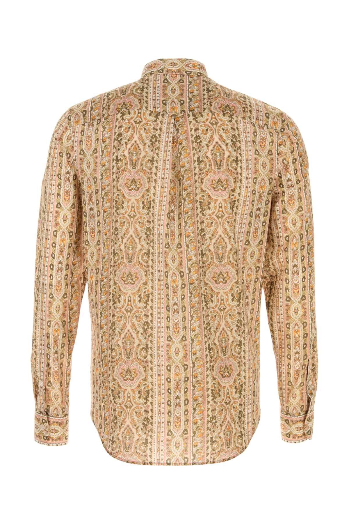 Valentino Printed Cotto Shirt Size US L / EU 52-54 / 3 - 2 Thumbnail
