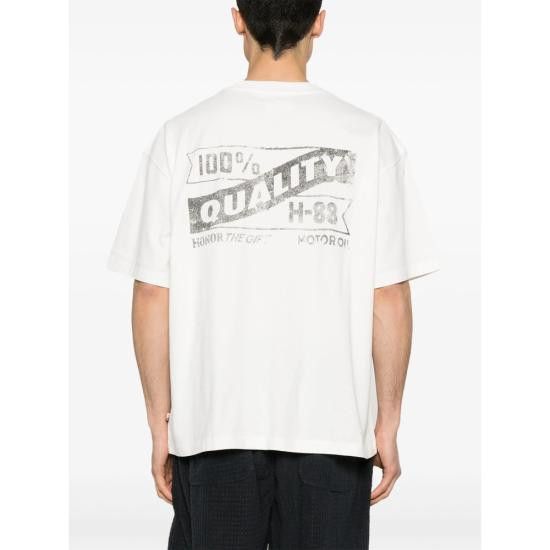 Honor the Gift HONOR THE GIFT Men T-Shirts HTG250142 WHITE Size US XXL / EU 58 / 5 - 2 Thumbnail