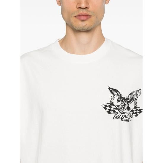 Honor the Gift HONOR THE GIFT Men T-Shirts HTG250142 WHITE Size US XXL / EU 58 / 5 - 4 Thumbnail