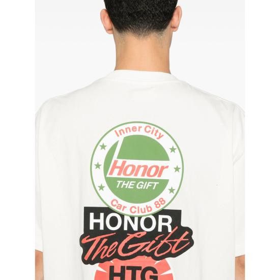 Honor the Gift HONOR THE GIFT Men T-Shirts HTG250141 WHITE Size US L / EU 52-54 / 3 - 3 Thumbnail