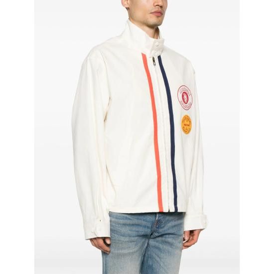 Champion CHAMPION Men Jacket 221132 WW051 WHITE Size US XL / EU 56 / 4 - 4 Thumbnail