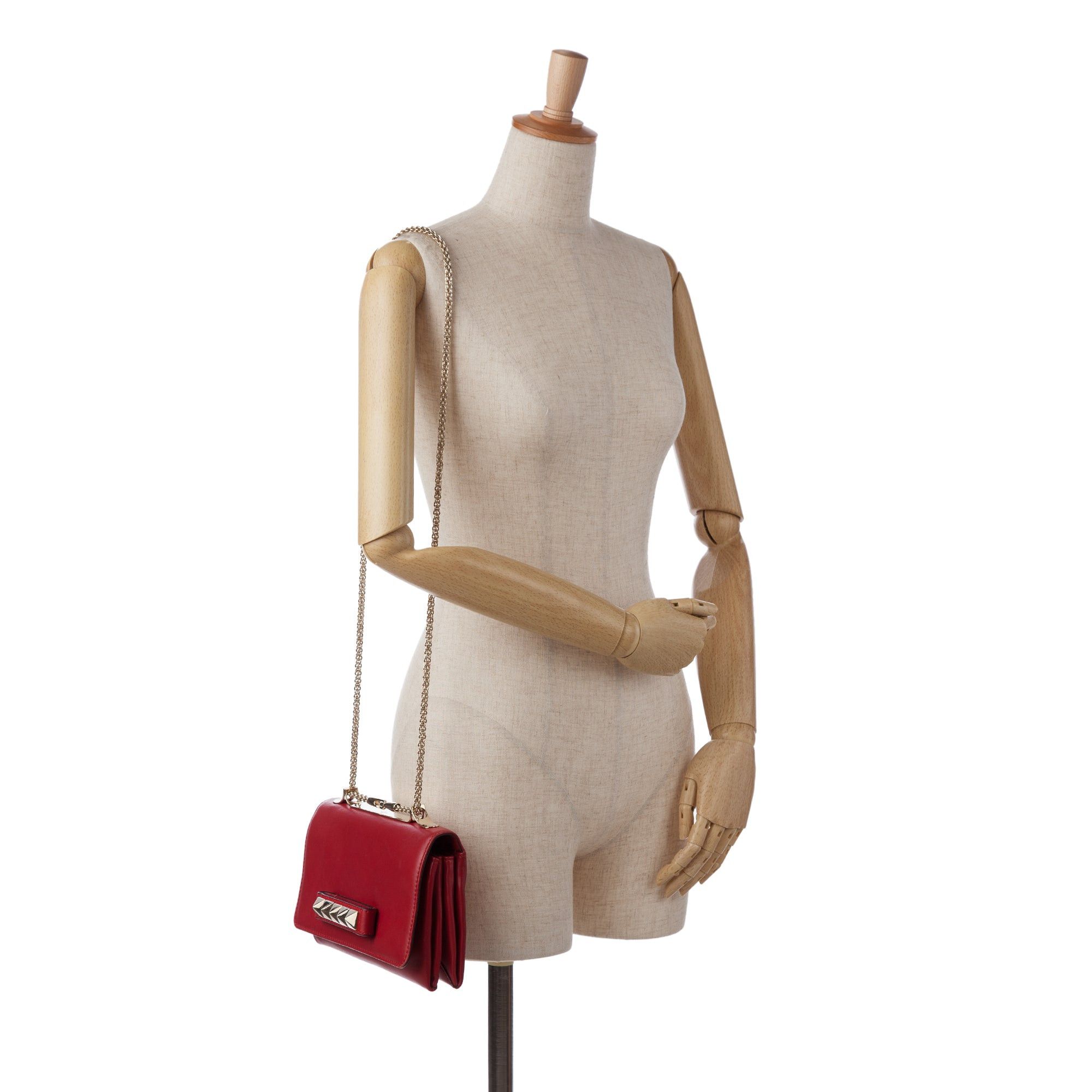 Valentino Vavavoom Chain Crossbody Bag Size ONE SIZE - 14 Thumbnail