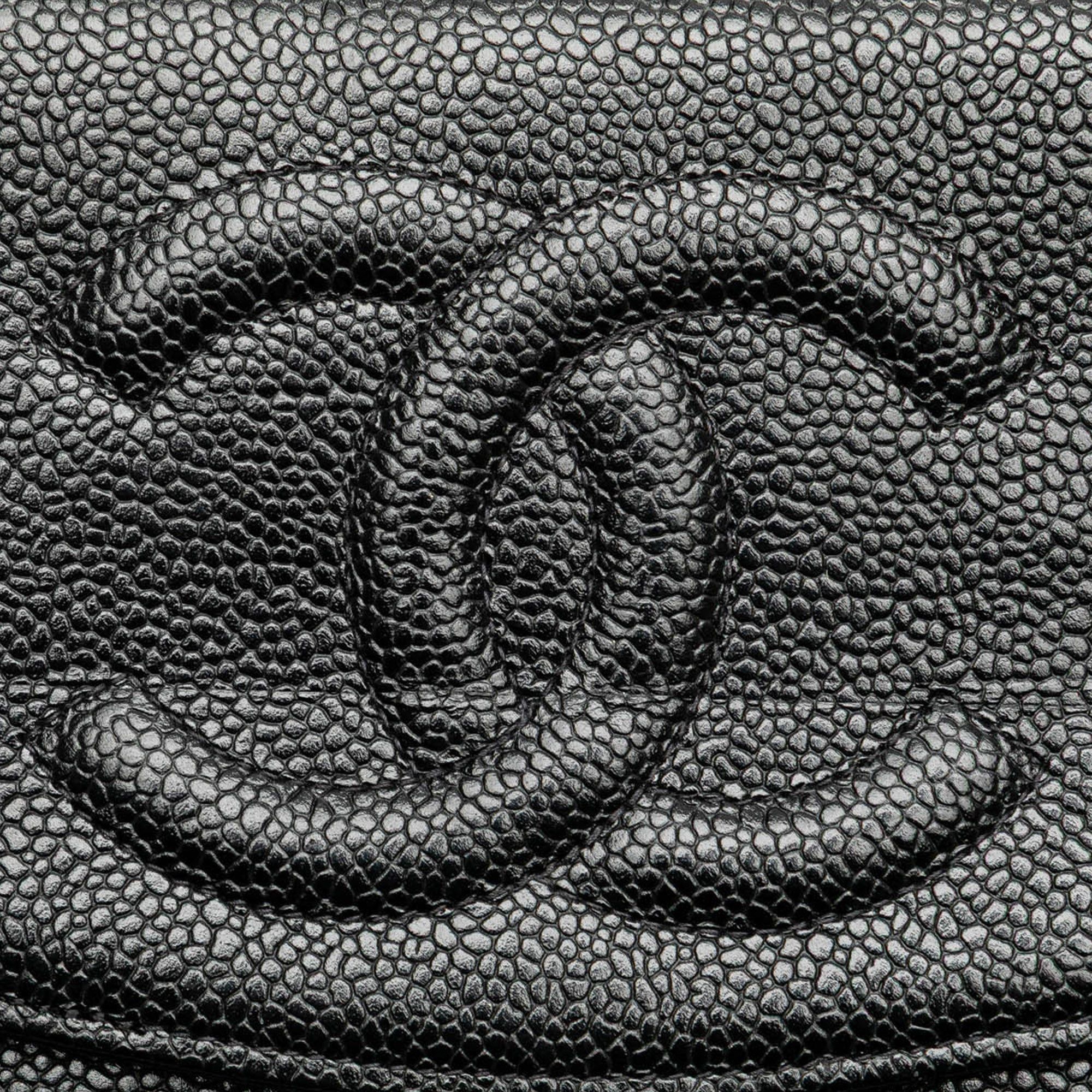Chanel Chanel CC Caviar Wallet on Chain Black Size ONE SIZE - 10 Thumbnail