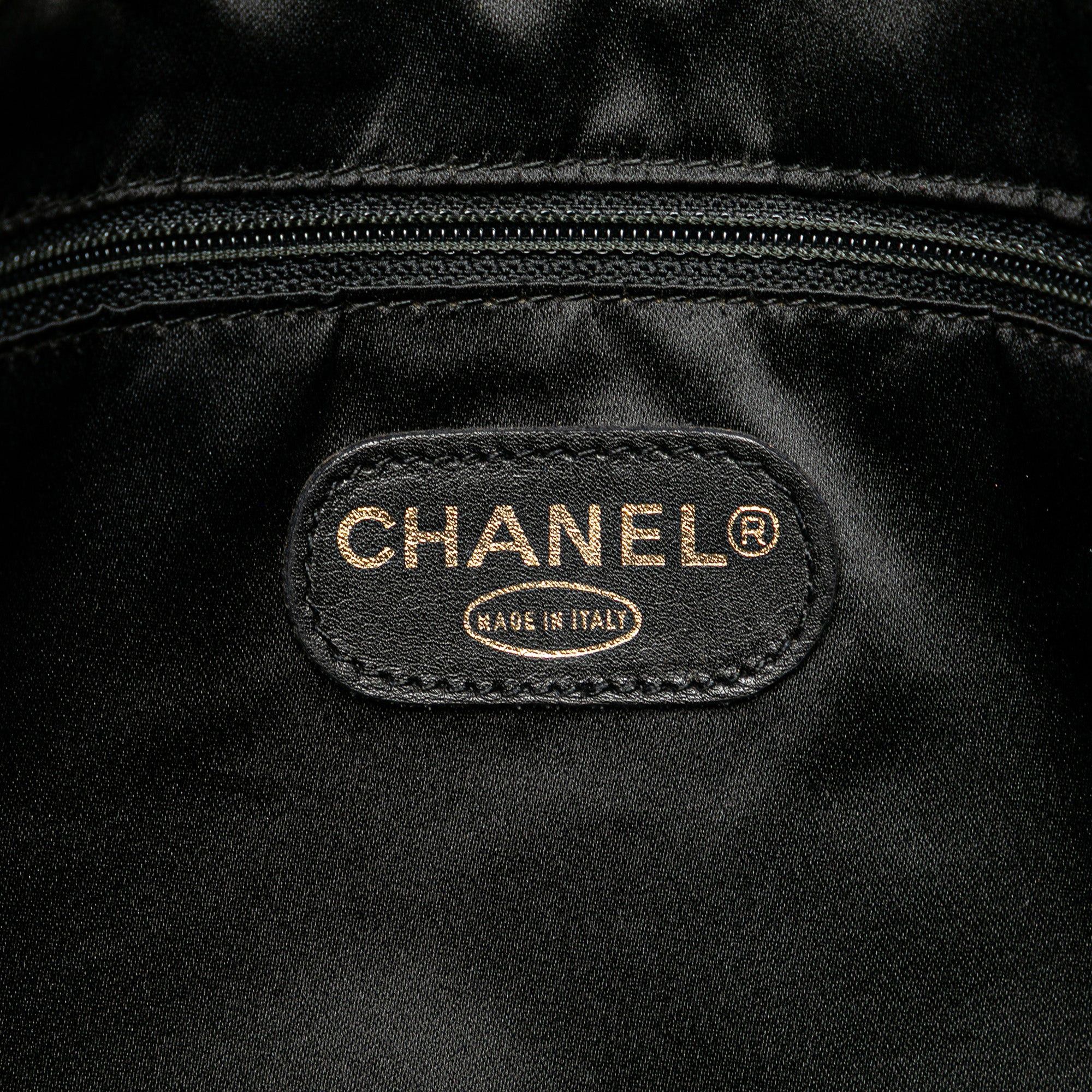 Chanel Chanel Quilted Lambskin Tassel Chain Shoulder Bag Black Size ONE SIZE - 5 Thumbnail
