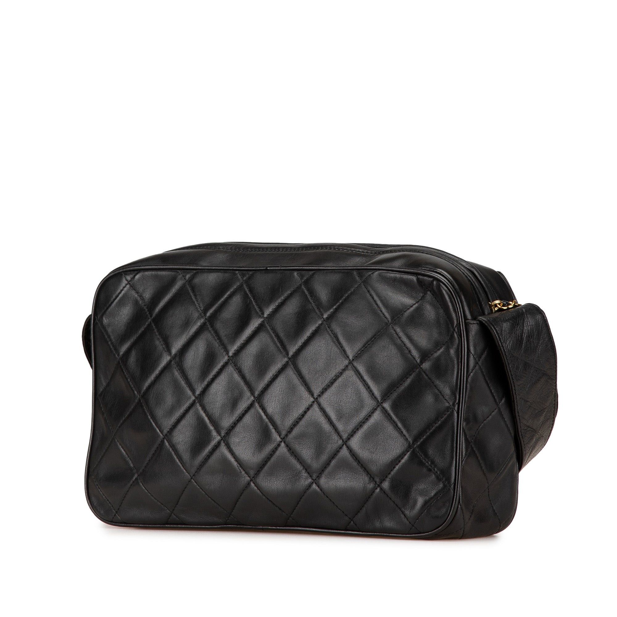 Chanel Chanel CC Quilted Lambskin Tassel Crossbody Black Size ONE SIZE - 2 Thumbnail