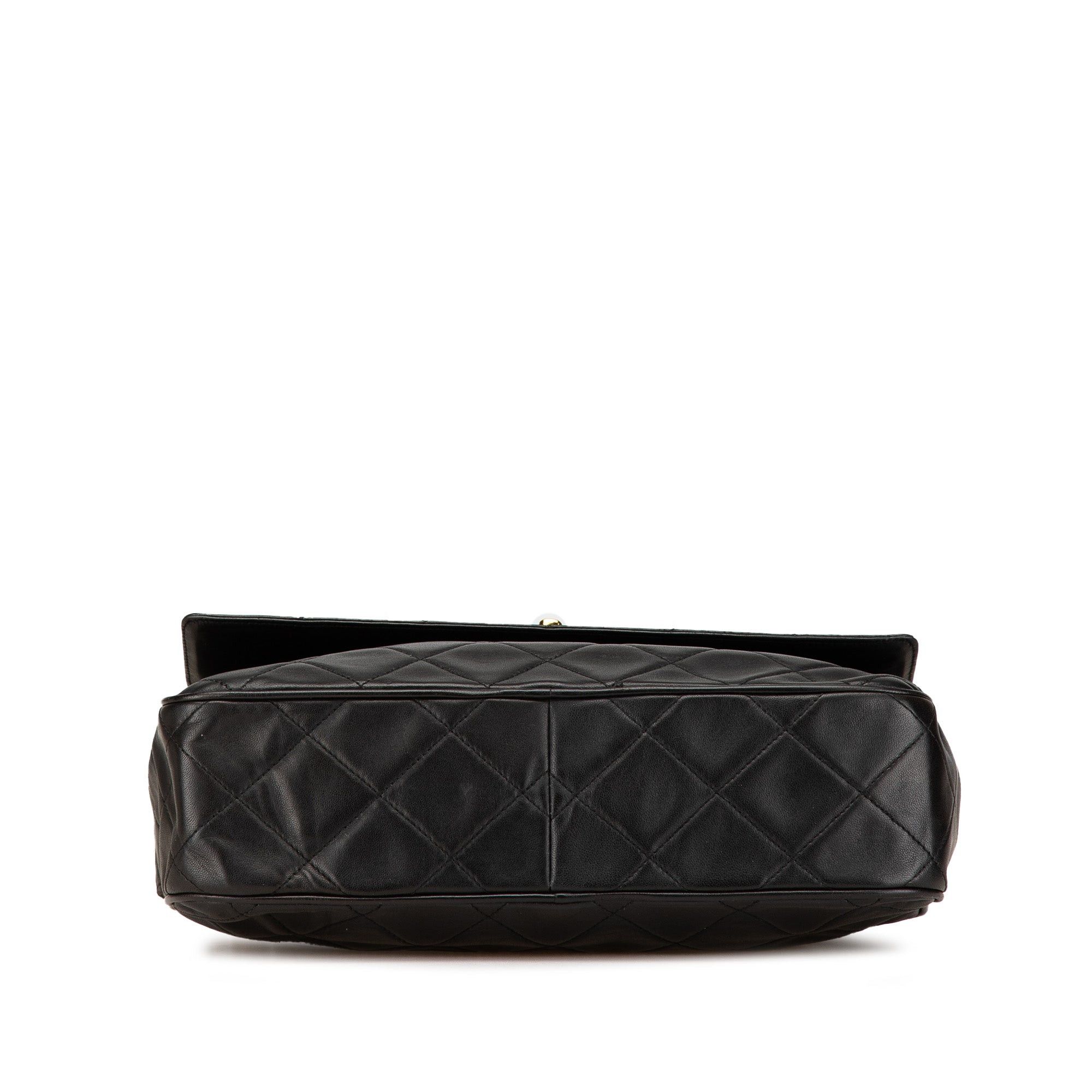 Chanel Chanel CC Quilted Lambskin Tassel Crossbody Black Size ONE SIZE - 3 Thumbnail