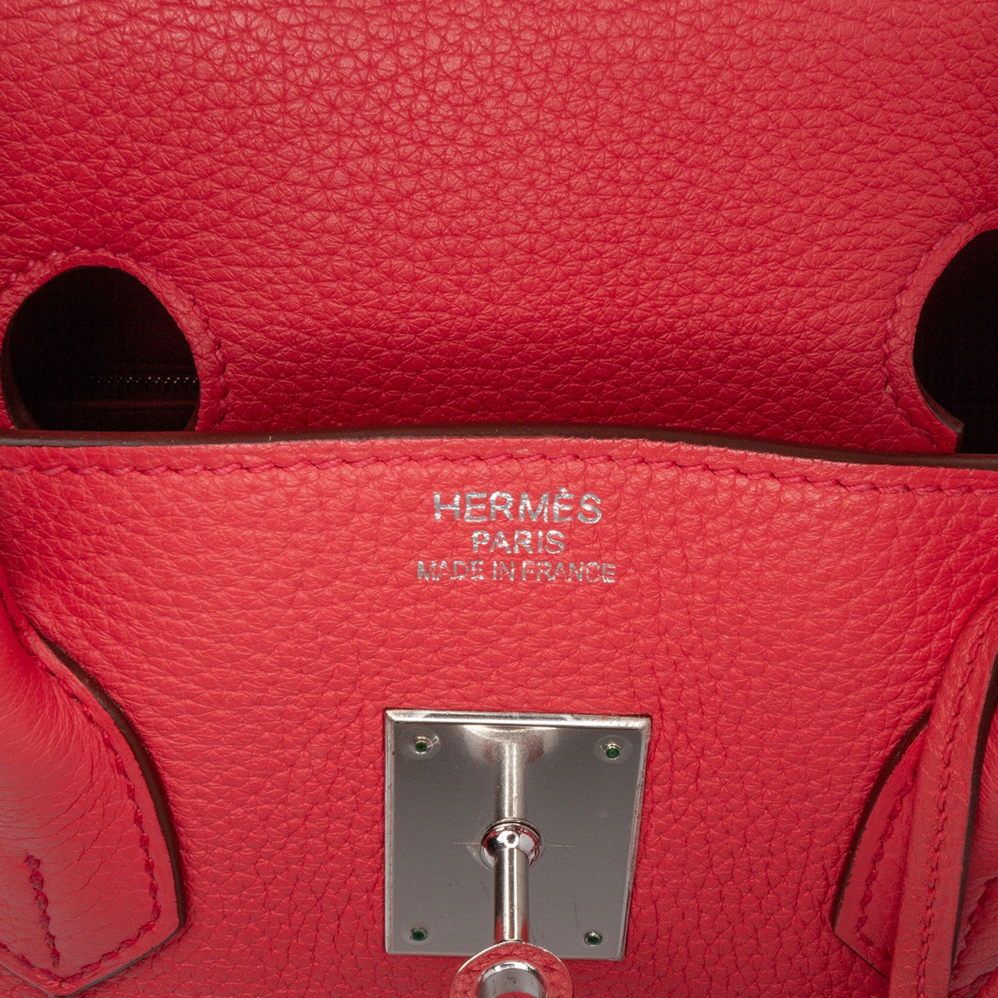 Hermes Hermès Togo Birkin Retourne 35 Red Size ONE SIZE - 5 Thumbnail