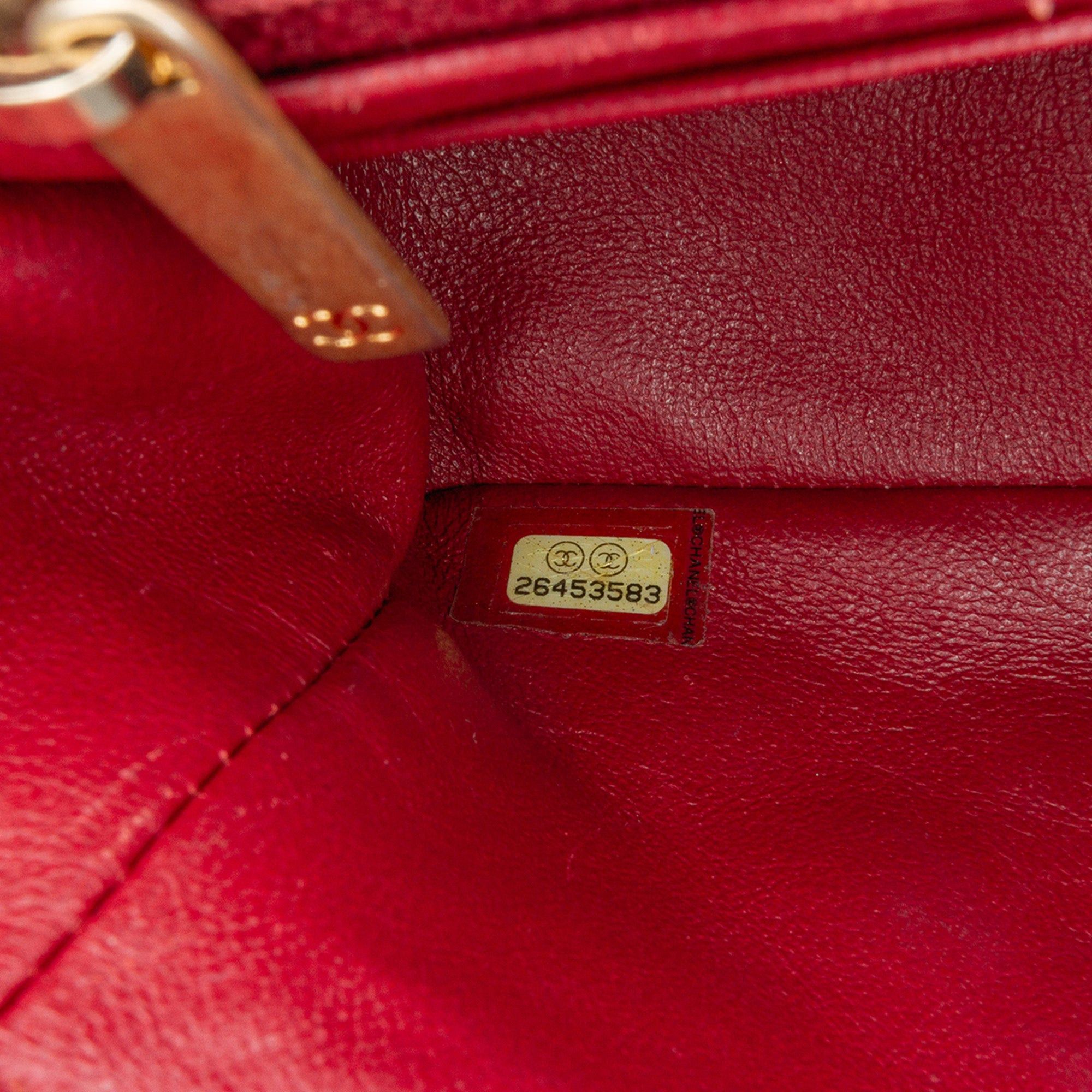 Chanel Chanel Mini Braided Classic Tweed Single Flap Bag Red Size ONE SIZE - 5 Thumbnail