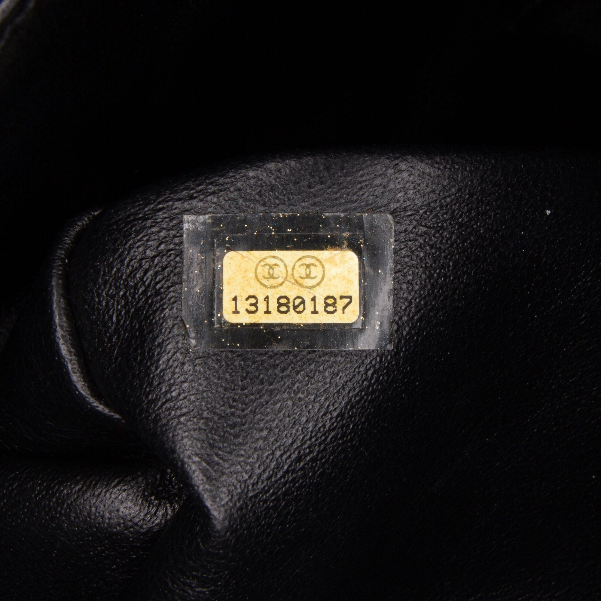 Chanel Chanel Jumbo Classic Caviar Single Flap Black Size ONE SIZE - 7 Thumbnail
