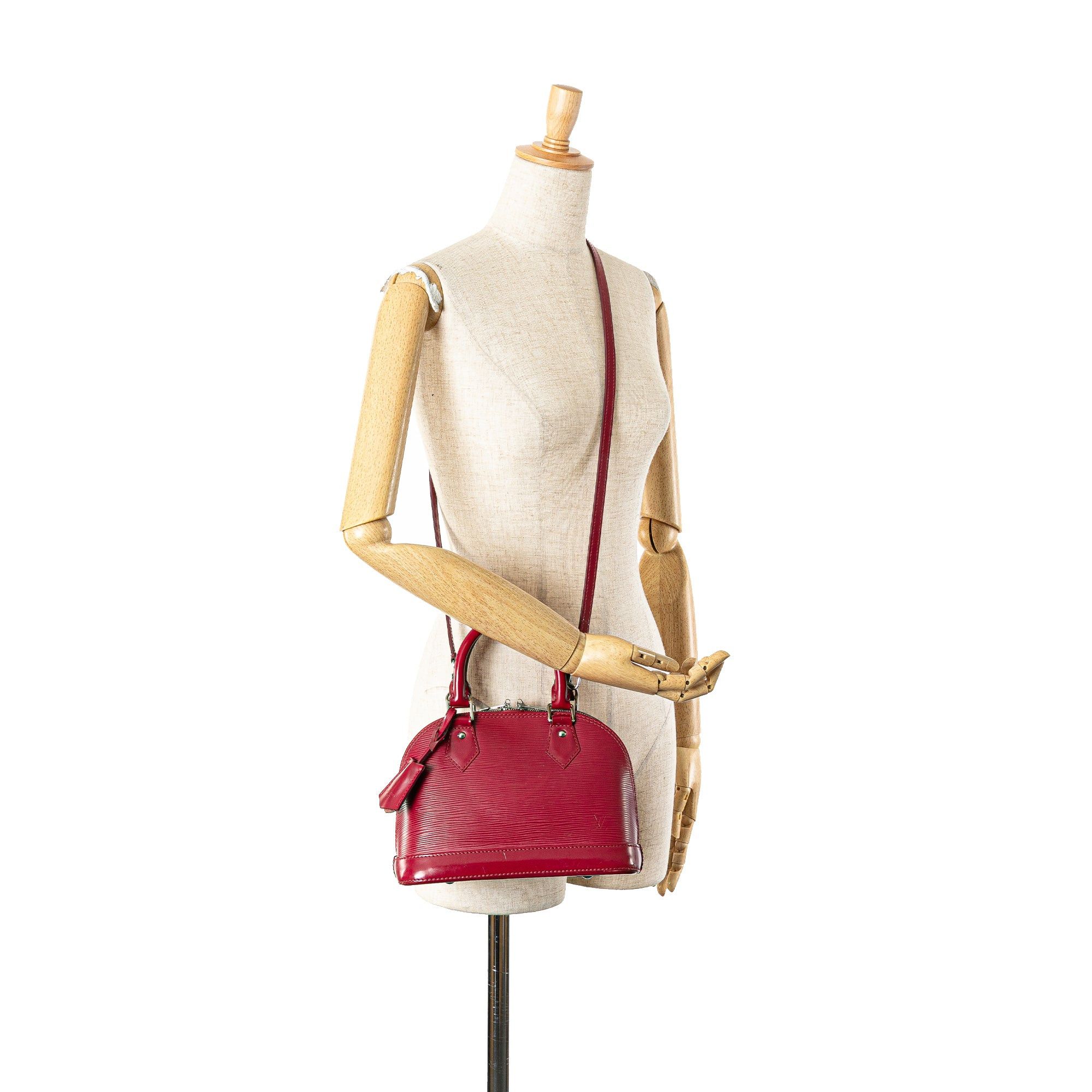 Louis Vuitton Louis Vuitton Epi Alma BB Pink Size ONE SIZE - 12 Thumbnail