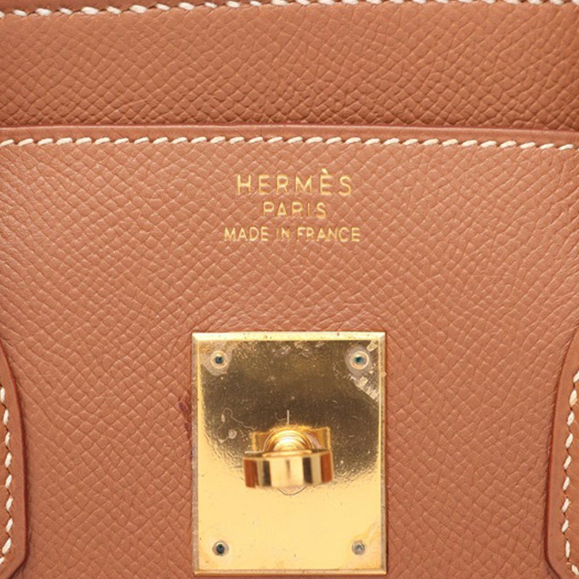 Hermes Hermès Courchevel Birkin Retourne 35 Brown Size ONE SIZE - 5 Thumbnail