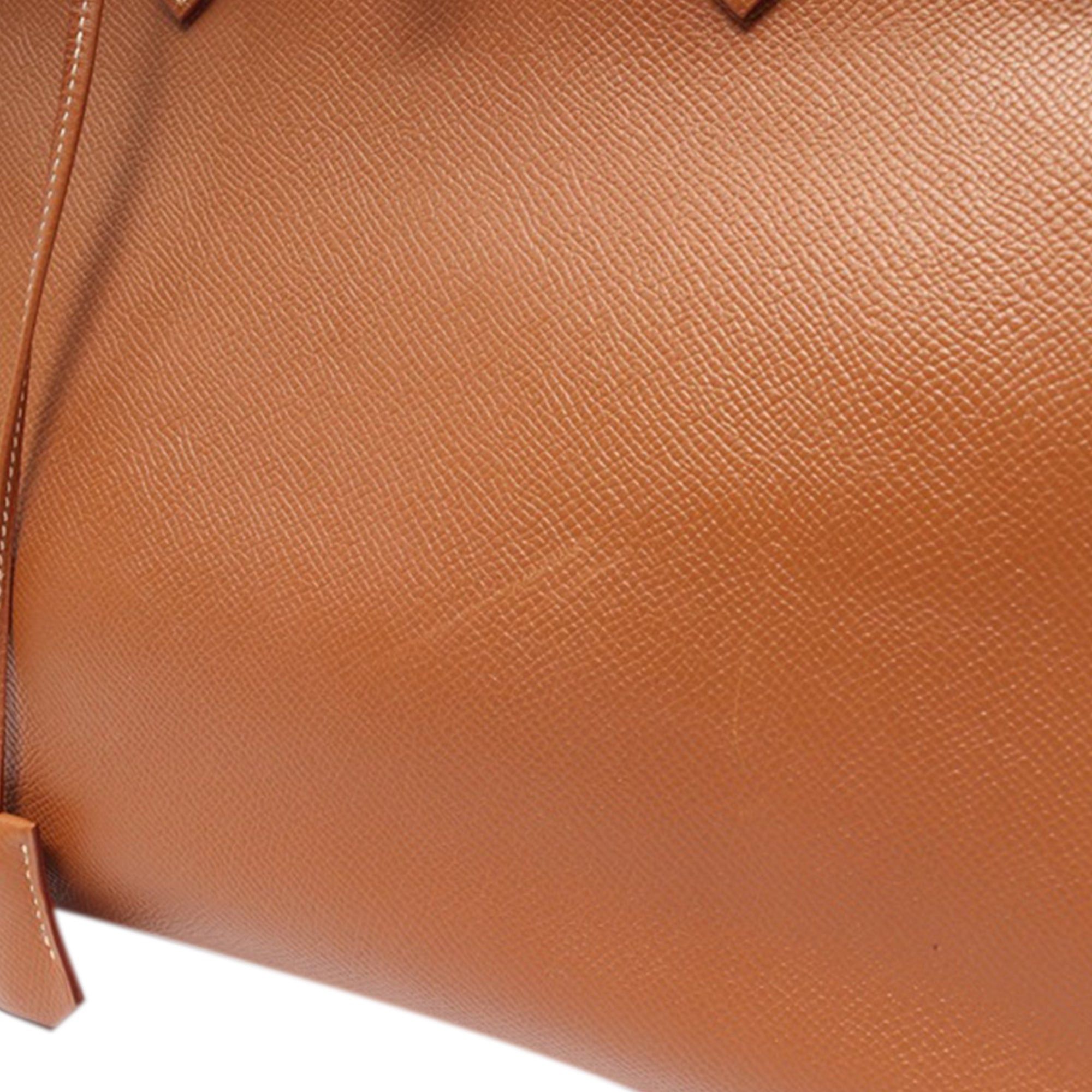 Hermes Hermès Courchevel Birkin Retourne 35 Brown Size ONE SIZE - 9 Thumbnail