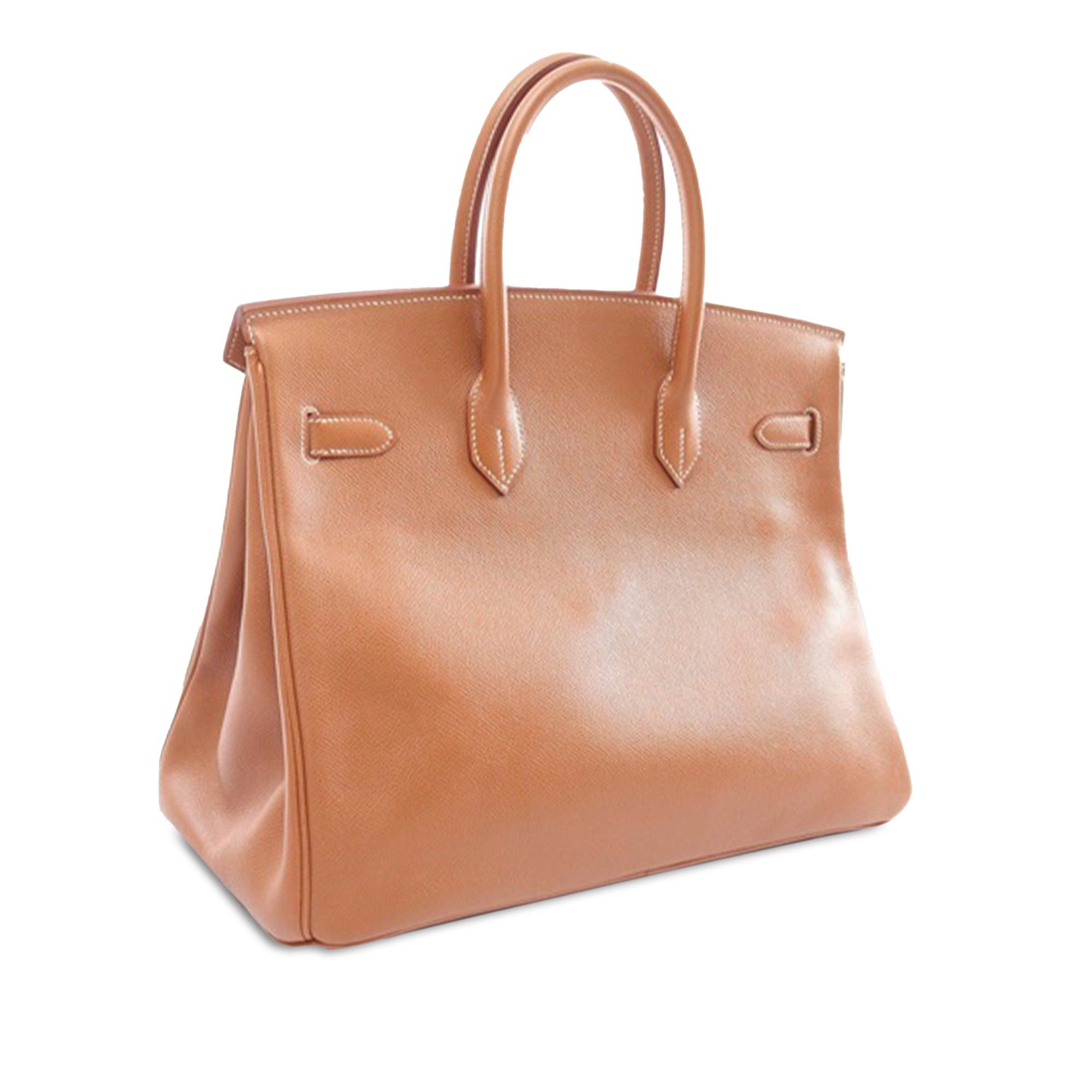 Hermes Hermès Courchevel Birkin Retourne 35 Brown Size ONE SIZE - 2 Thumbnail
