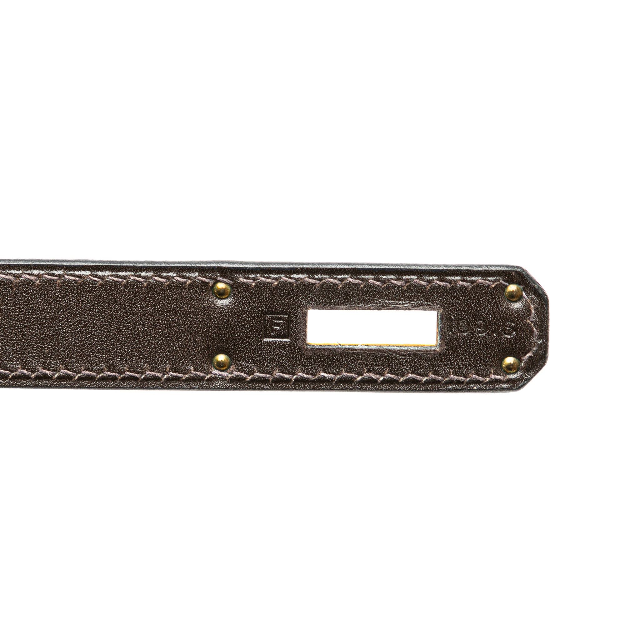 Hermes Hermès Box Calf Kelly II Retourne 32 Brown Size ONE SIZE - 6 Thumbnail