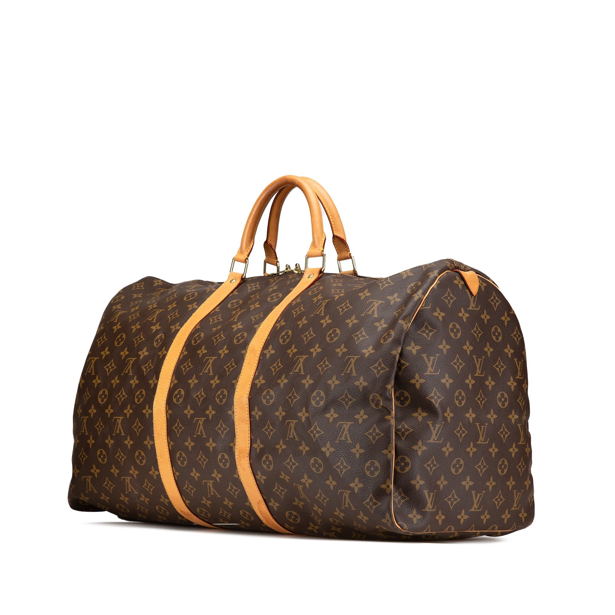 Louis Vuitton Louis Vuitton Monogram Keepall 60 Brown Size ONE SIZE - 2 Thumbnail