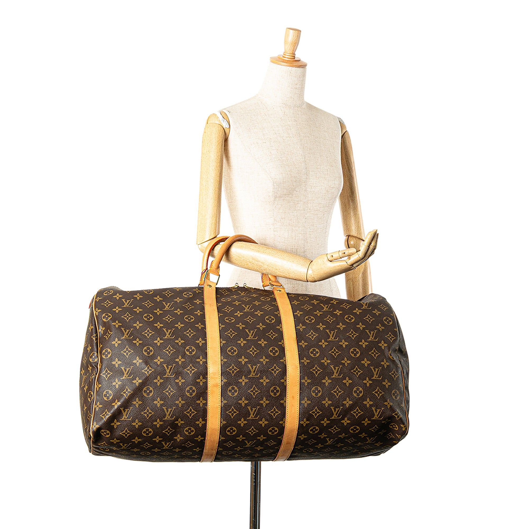 Louis Vuitton Louis Vuitton Monogram Keepall 60 Brown Size ONE SIZE - 12 Thumbnail