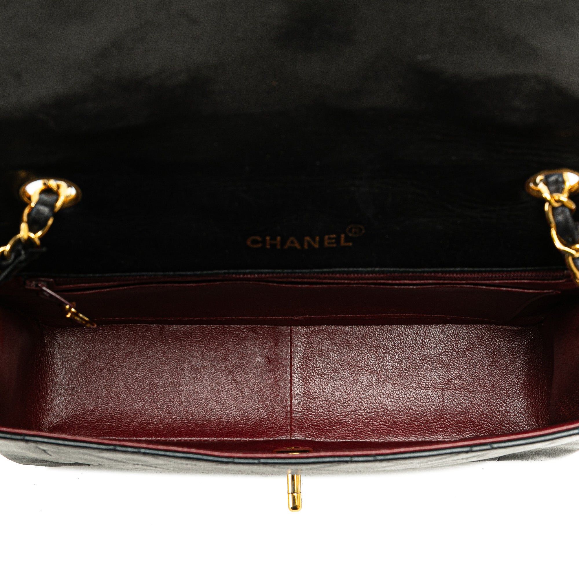 Chanel Chanel Medium Lambskin Diana Flap Black Size ONE SIZE - 4 Thumbnail