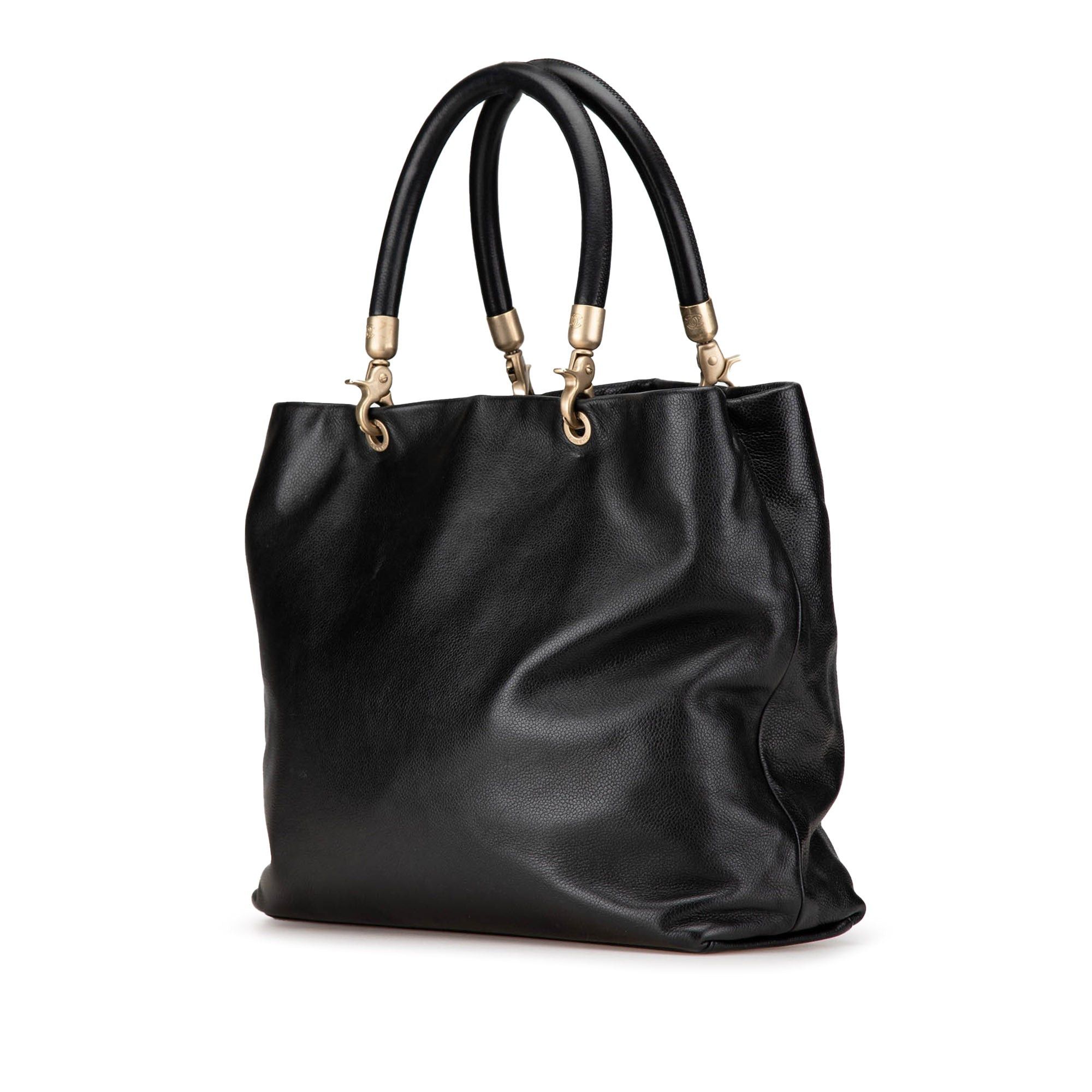 Chanel Chanel CC Caviar Tote Black Size ONE SIZE - 2 Thumbnail