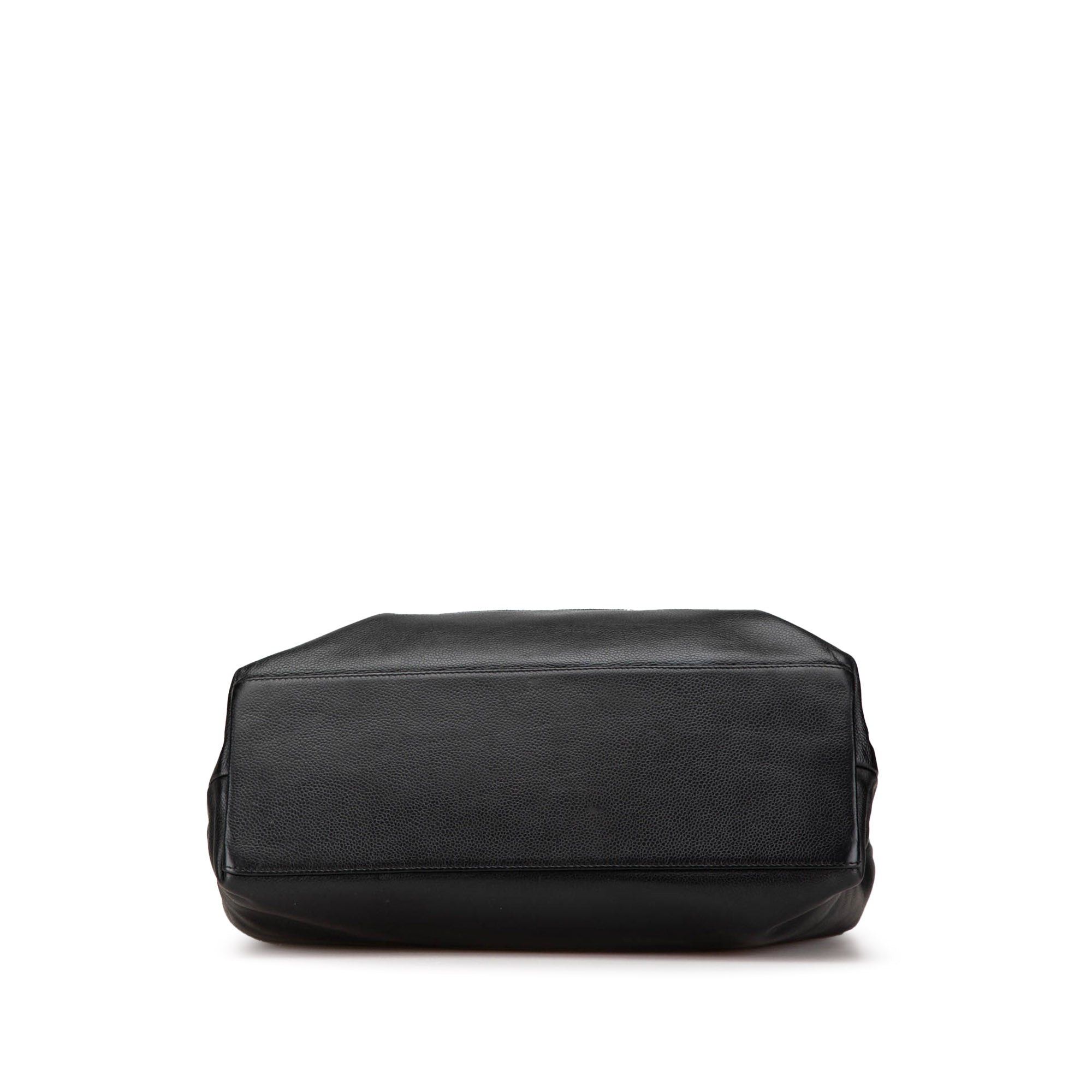 Chanel Chanel CC Caviar Tote Black Size ONE SIZE - 3 Thumbnail