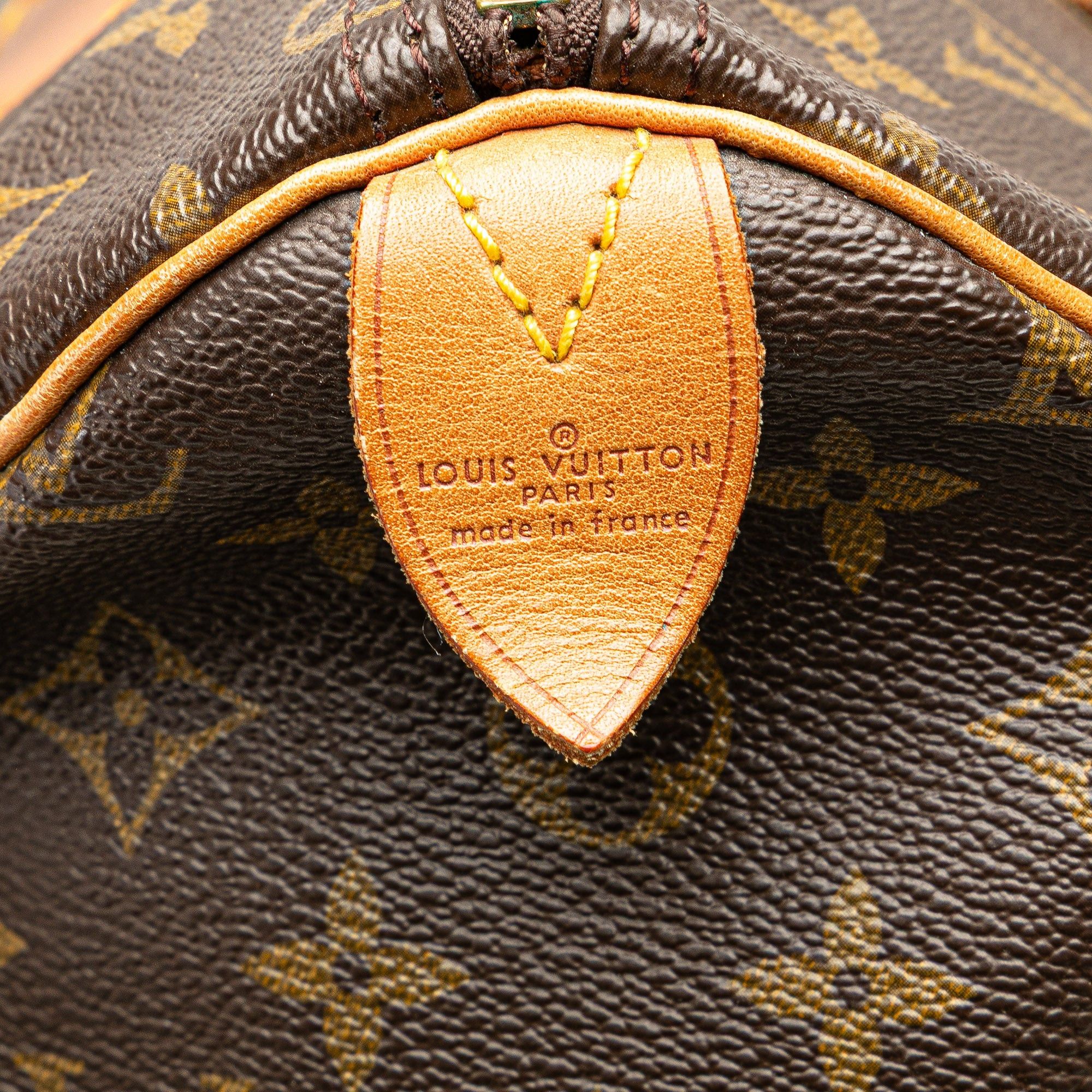 Louis Vuitton Louis Vuitton Monogram Speedy 35 Brown Size ONE SIZE - 5 Thumbnail