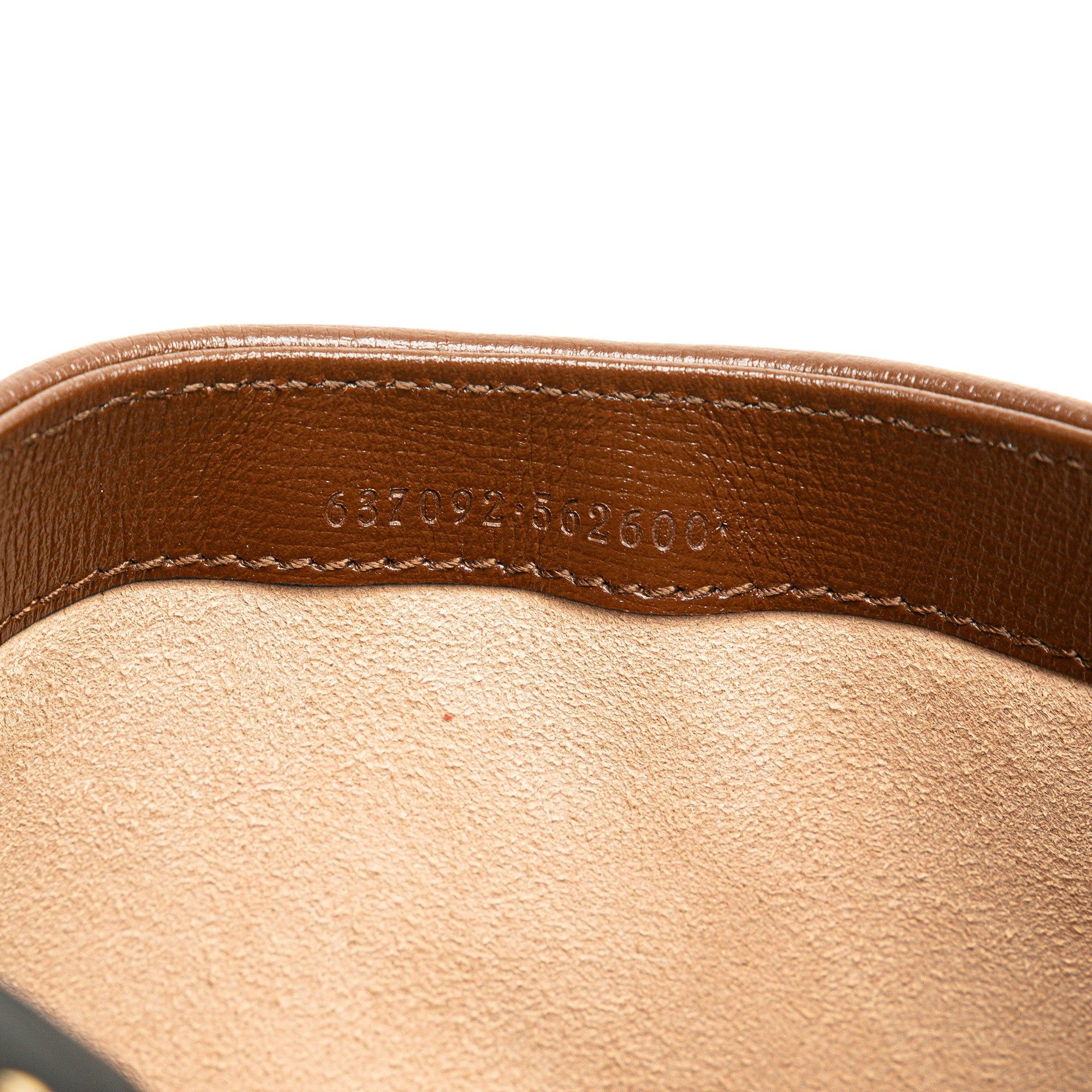 Gucci Gucci Mini GG Supreme Jackie 1961 Crossbody Brown Size ONE SIZE - 5 Thumbnail