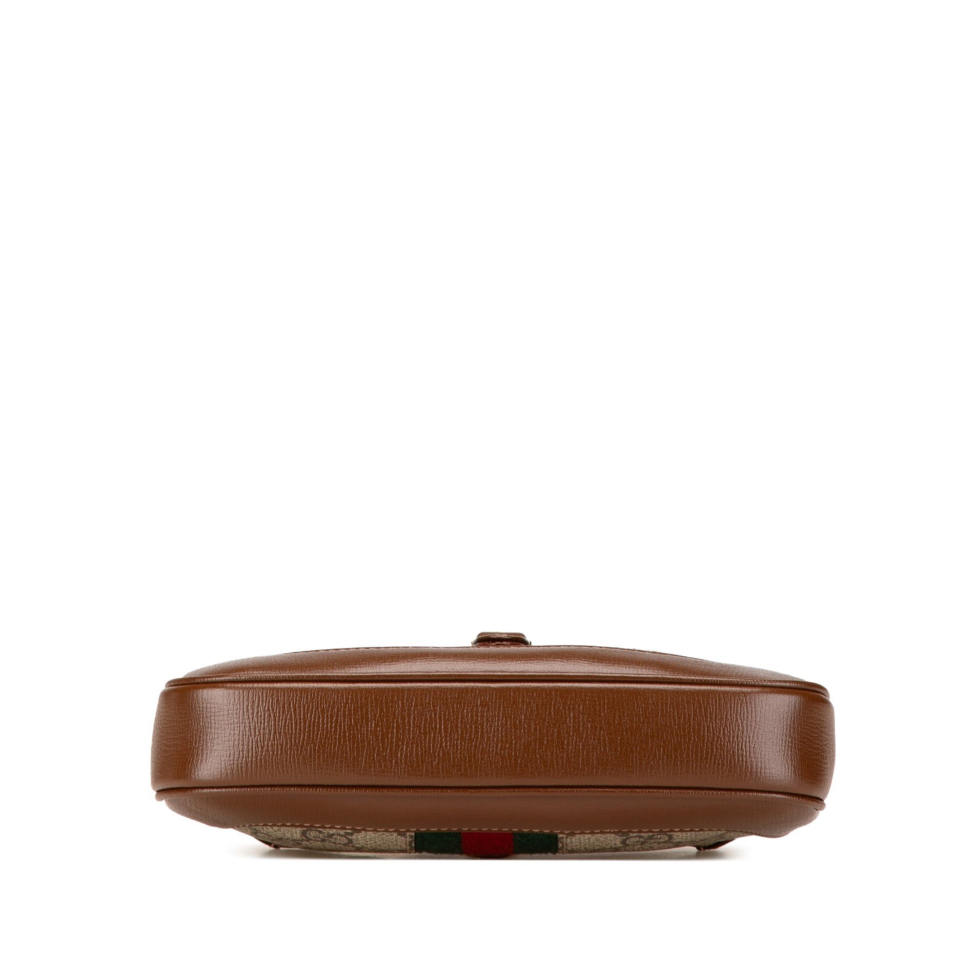 Gucci Gucci Mini GG Supreme Jackie 1961 Crossbody Brown Size ONE SIZE - 3 Thumbnail
