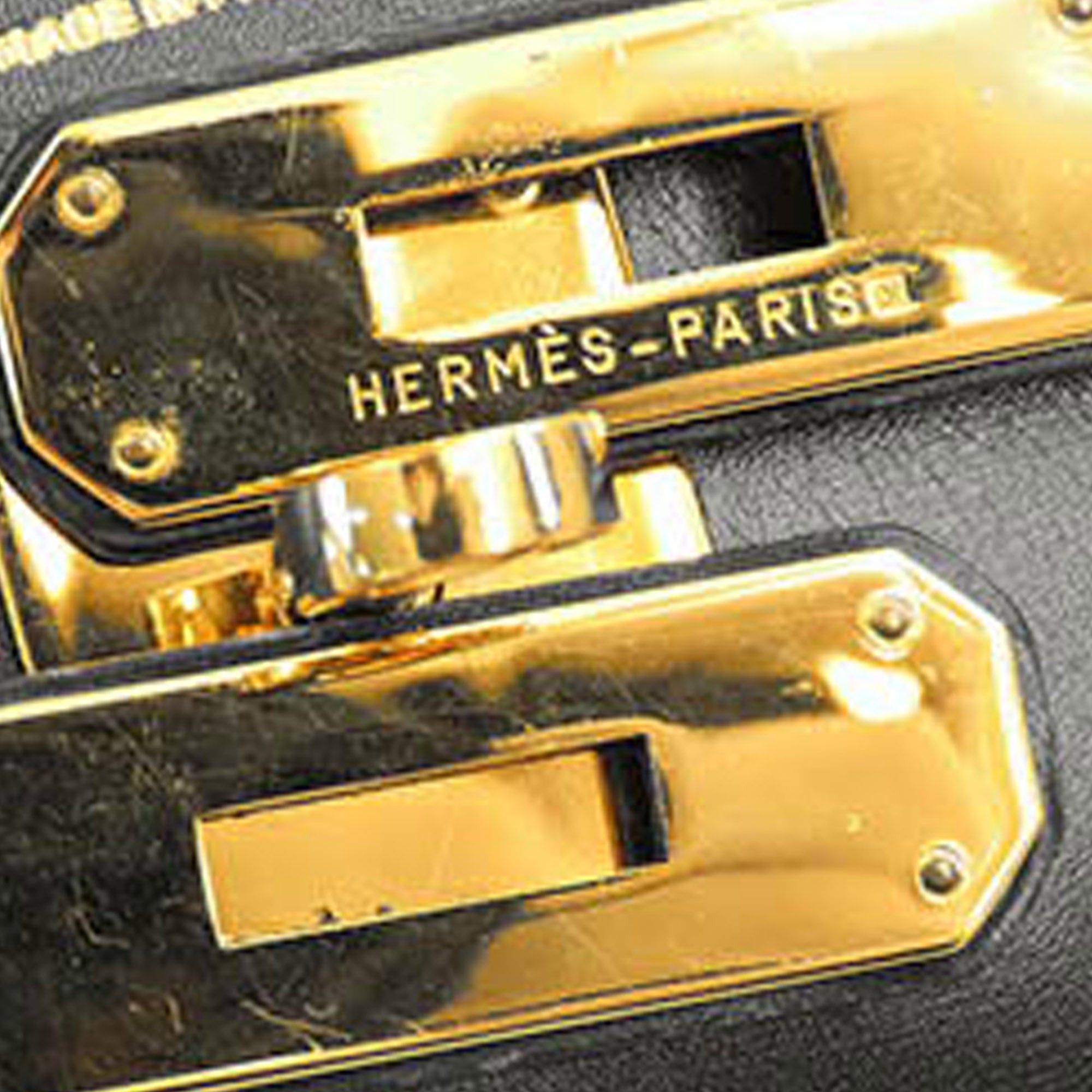 Hermes Hermès Box Calf Kelly Retourne 32 Black Size ONE SIZE - 6 Thumbnail