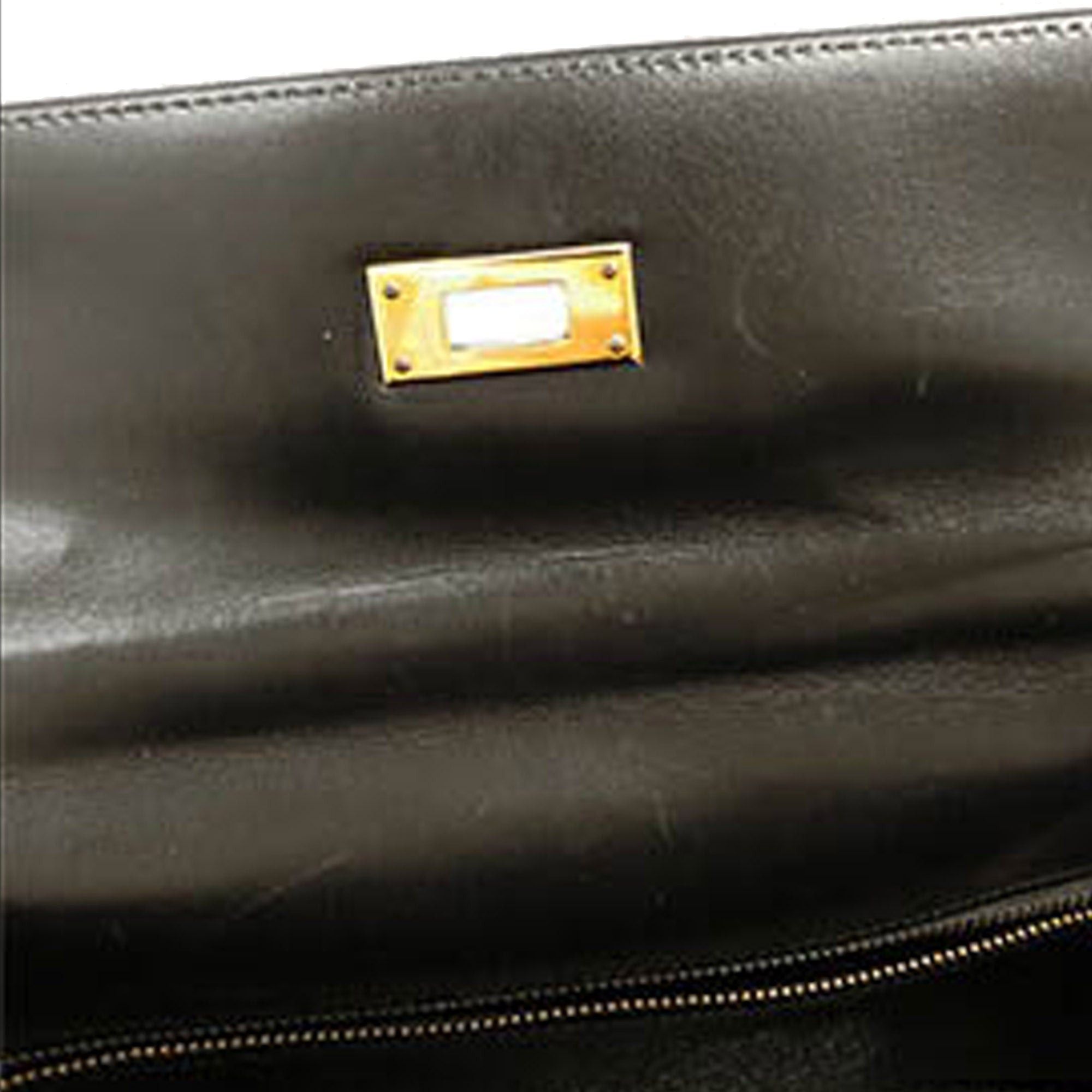 Hermes Hermès Box Calf Kelly Retourne 32 Black Size ONE SIZE - 8 Thumbnail