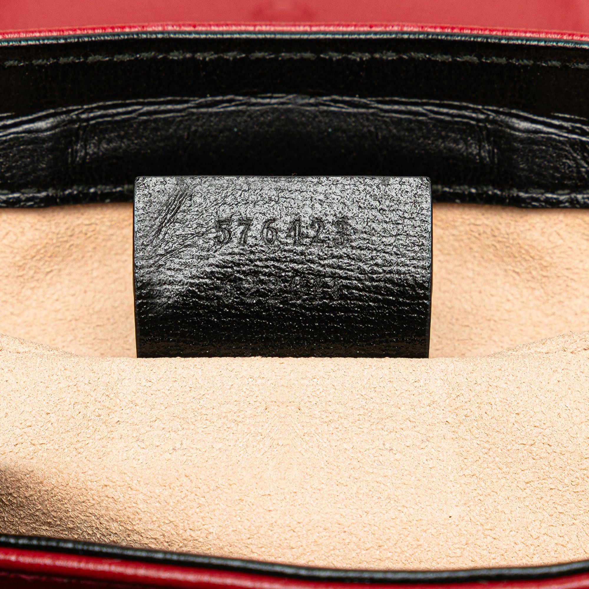 Gucci Gucci Mini Leather Marina Shoulder Bag Red Size ONE SIZE - 6 Thumbnail