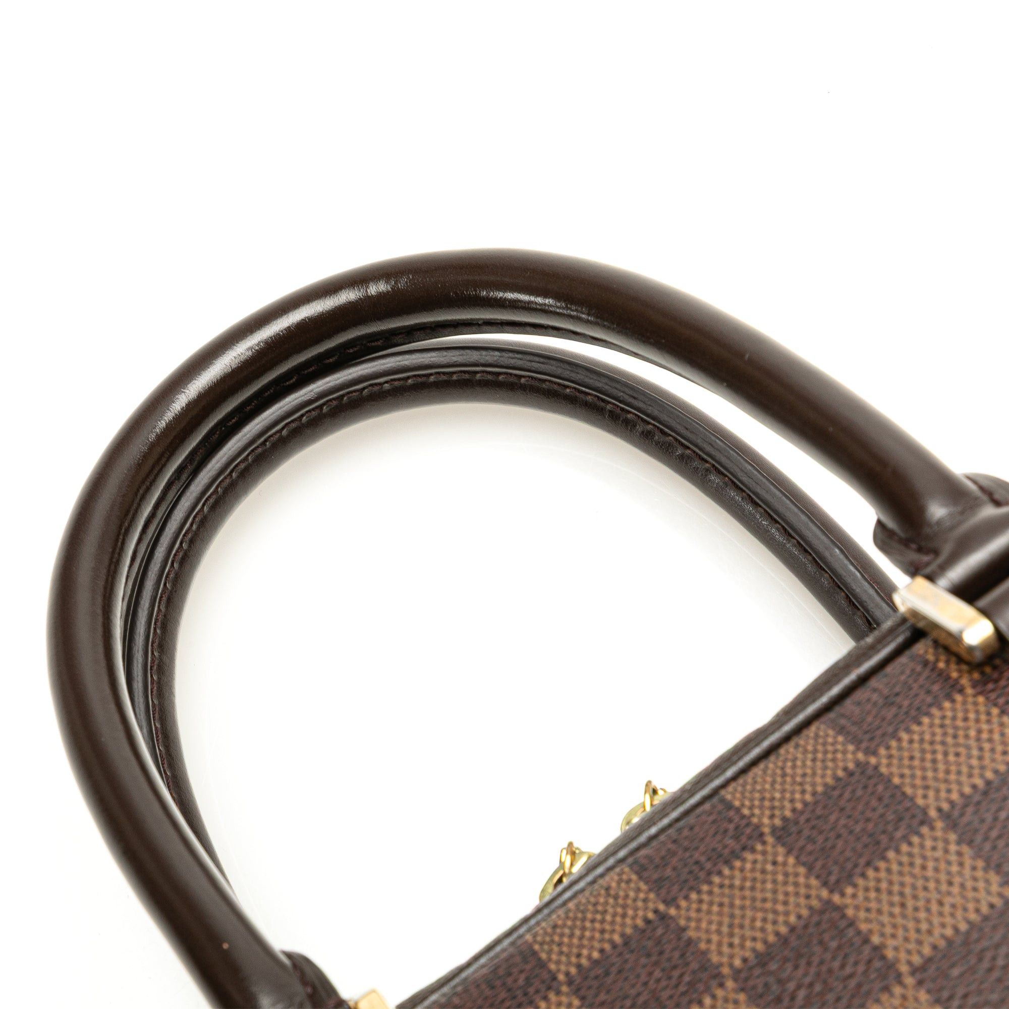 Louis Vuitton Louis Vuitton Damier Ebene Brera Brown Size ONE SIZE - 9 Thumbnail