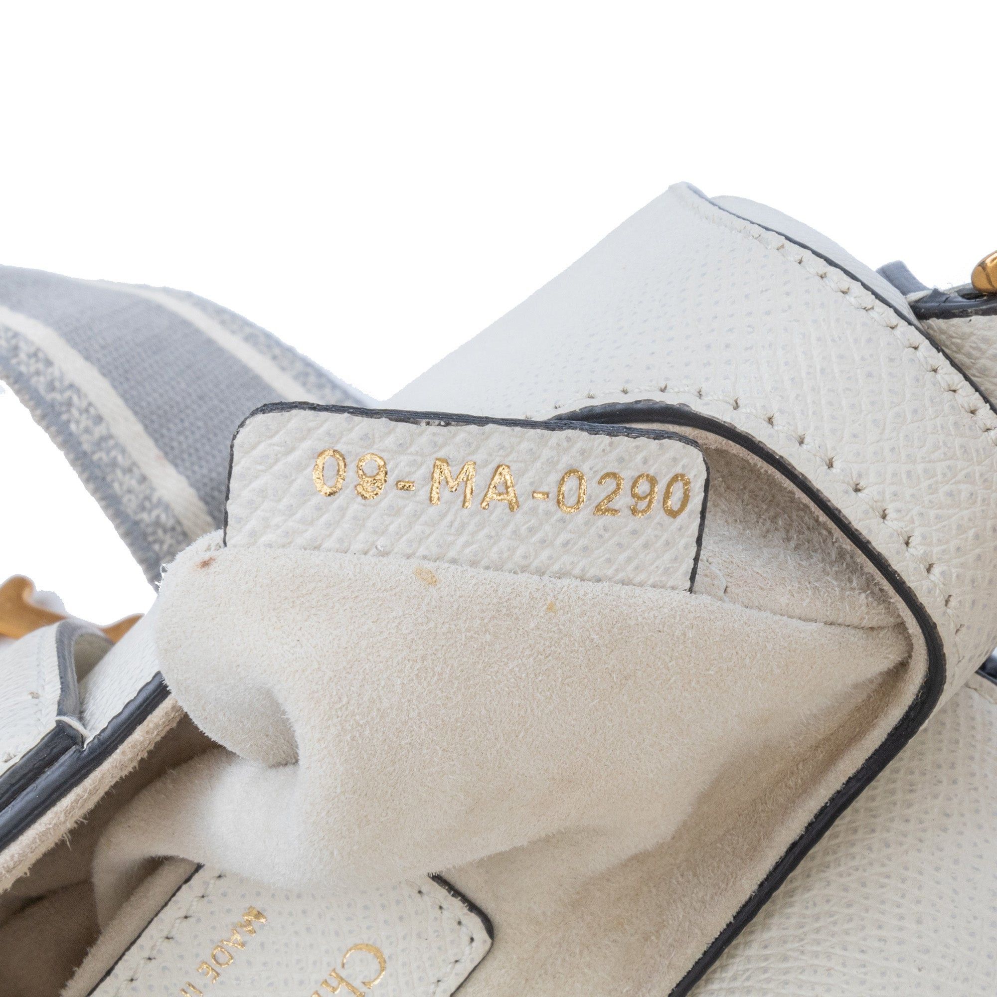 Dior Dior Mini Grained Calfskin Saddle Bag White Size ONE SIZE - 6 Thumbnail