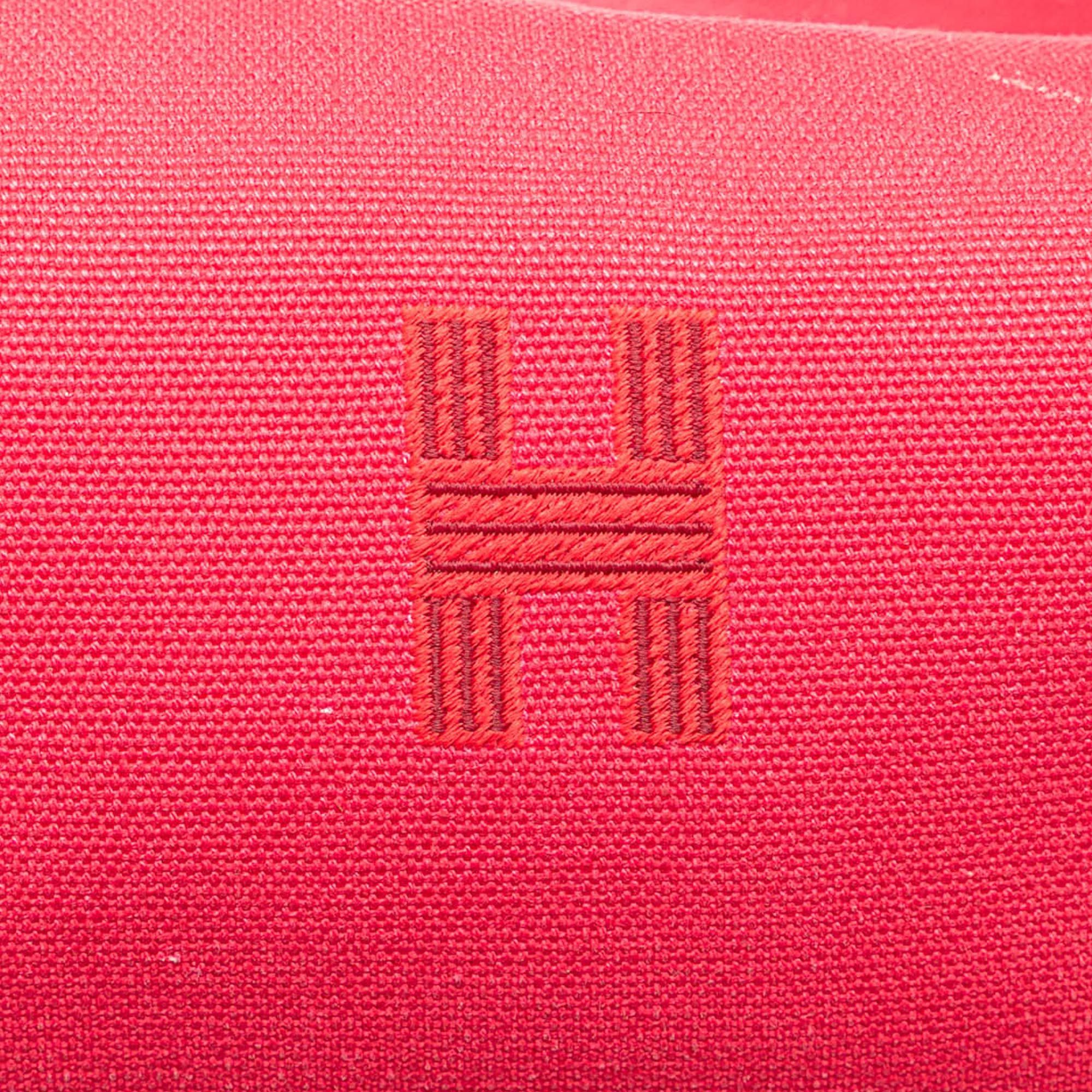 Hermes Hermès Small Toile Bride A Brac Pink Size ONE SIZE - 6 Thumbnail
