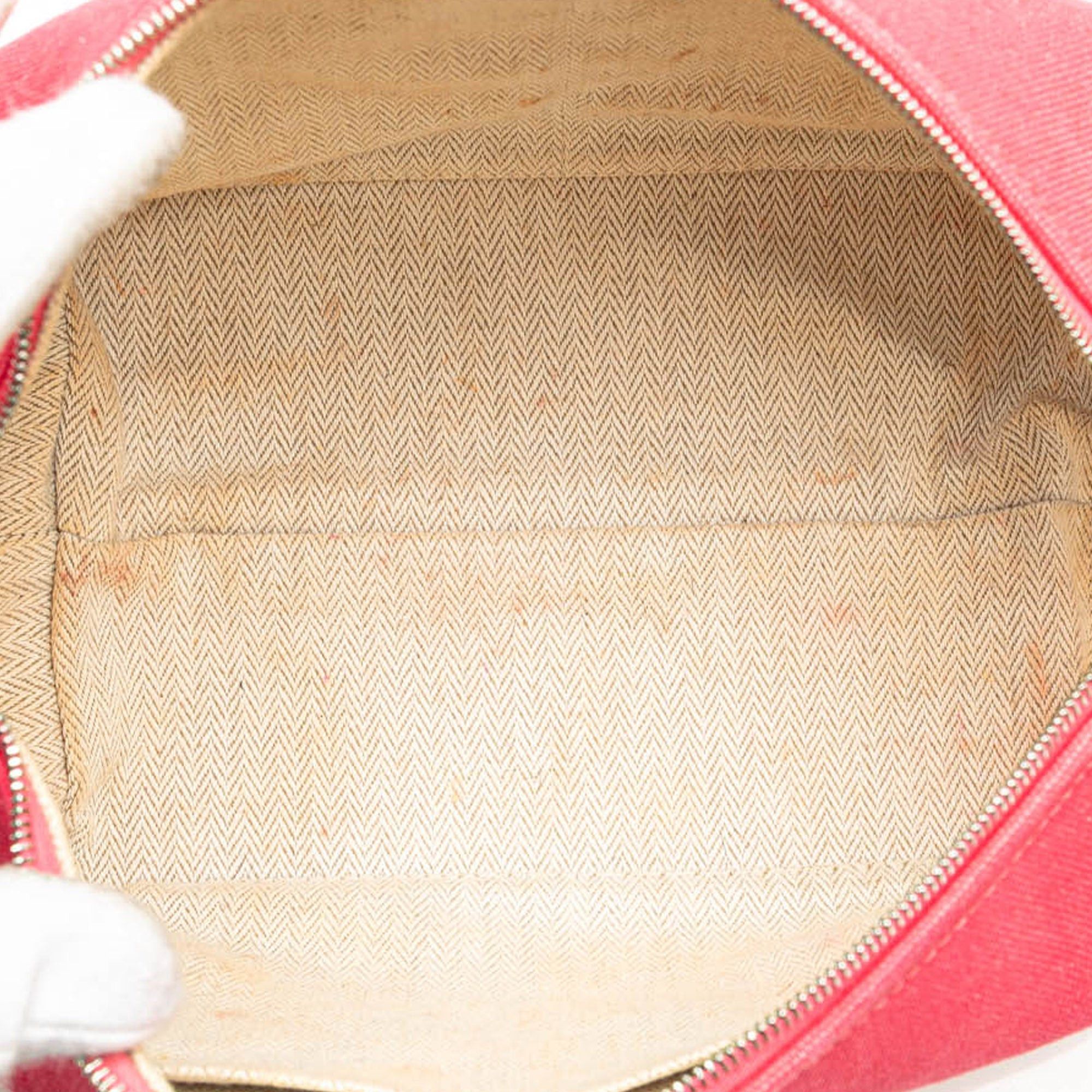 Hermes Hermès Small Toile Bride A Brac Pink Size ONE SIZE - 4 Thumbnail