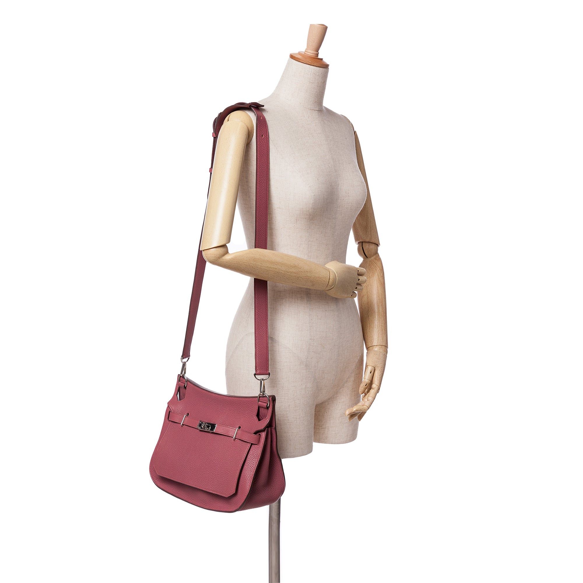 Hermes Hermès Clemence Jypsiere 28 Pink Size ONE SIZE - 8 Thumbnail