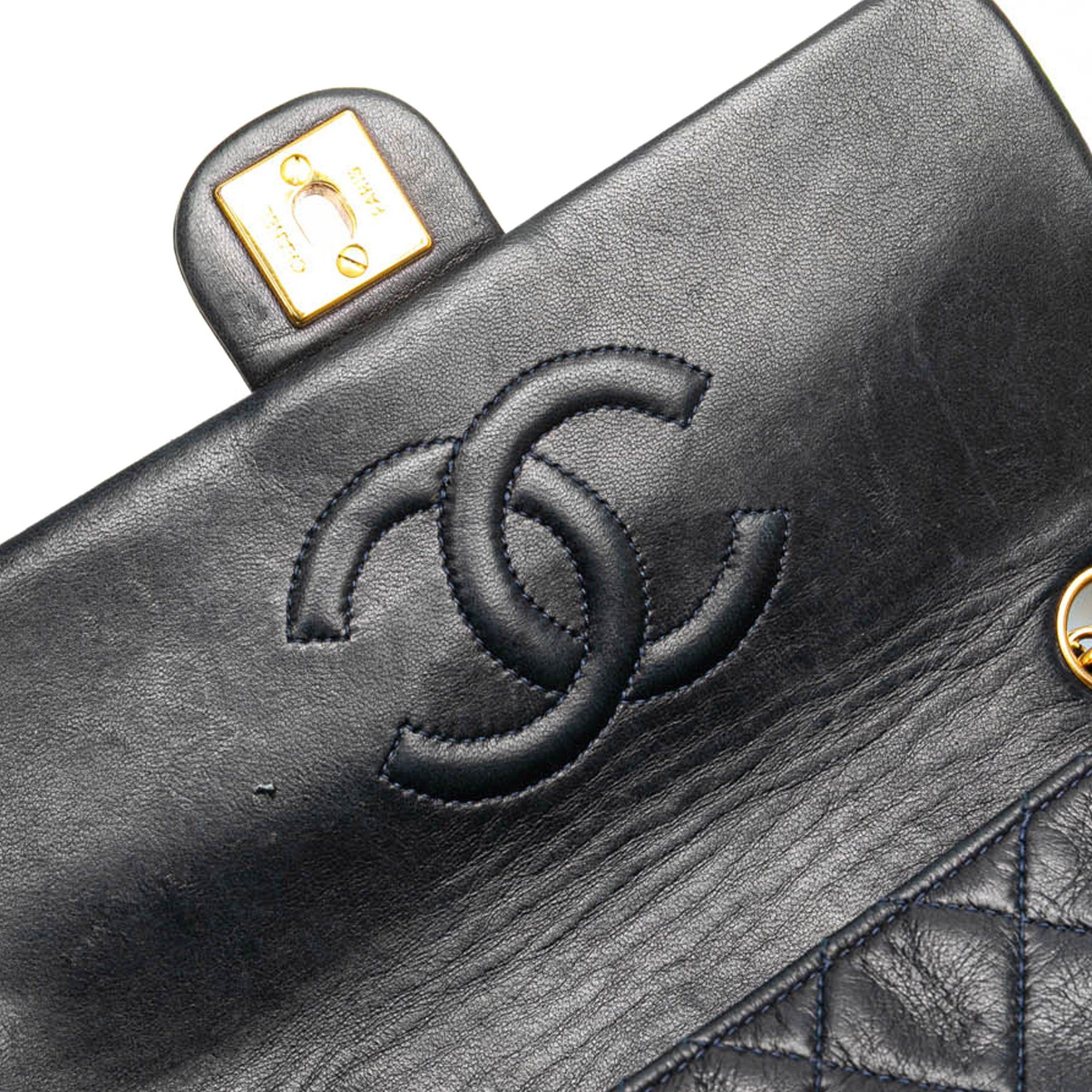 Chanel Chanel Mini Classic Lambskin Single Flap Black Size ONE SIZE - 11 Thumbnail