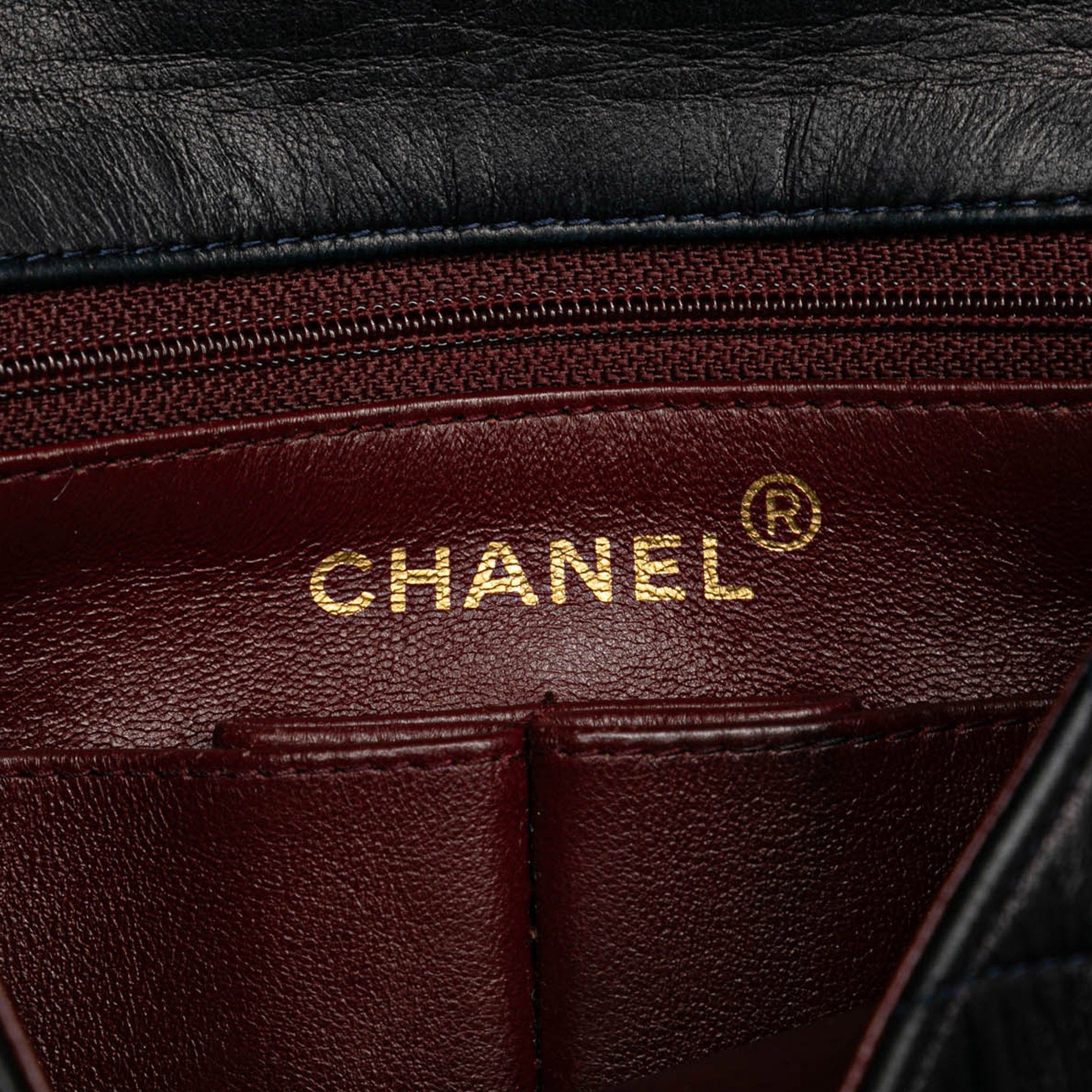 Chanel Chanel Mini Classic Lambskin Single Flap Black Size ONE SIZE - 5 Thumbnail